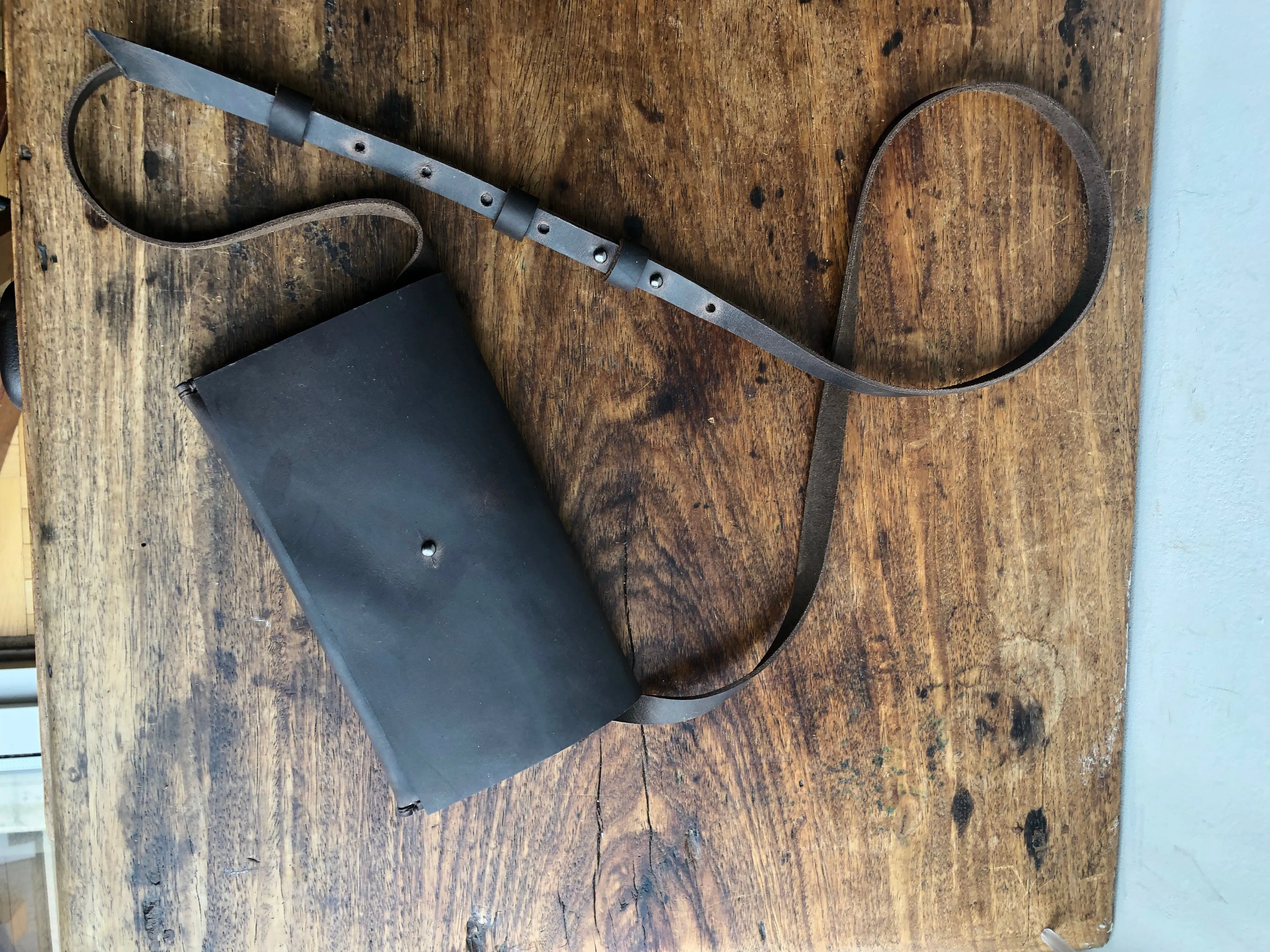 iPhone Xs Wallet / Leather iPhone Bag / Mini Crossbody Phone Case