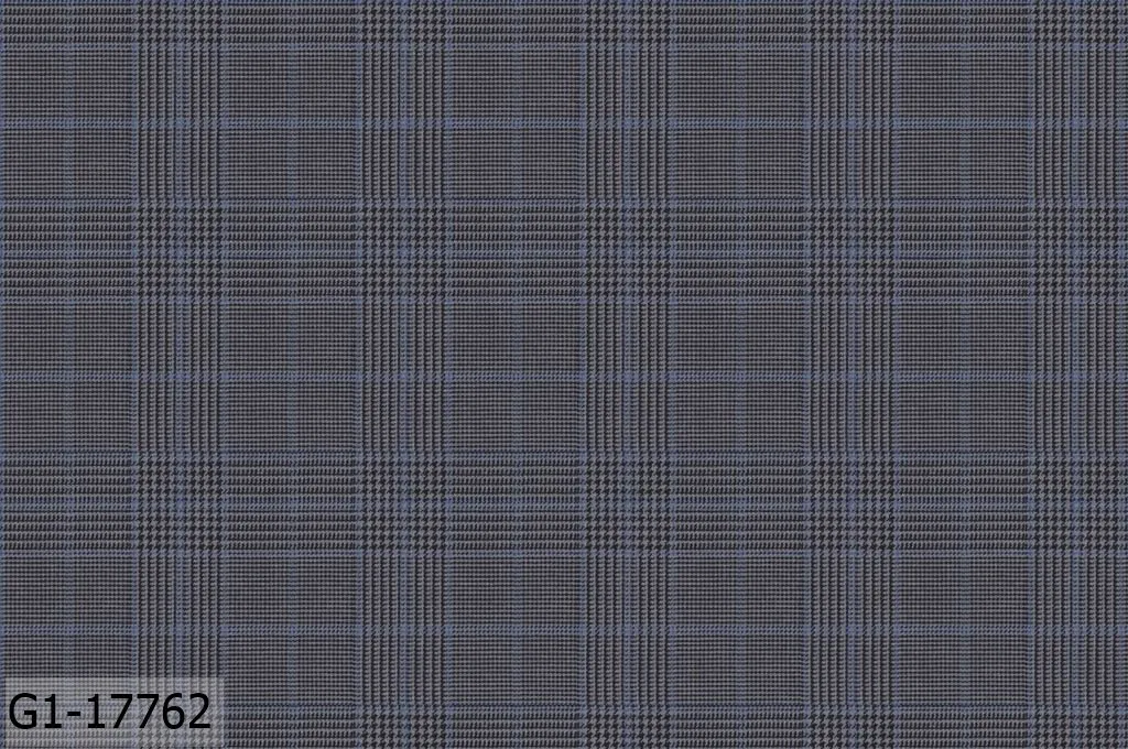 Iron Grey With Air Force Plaid Check Vest