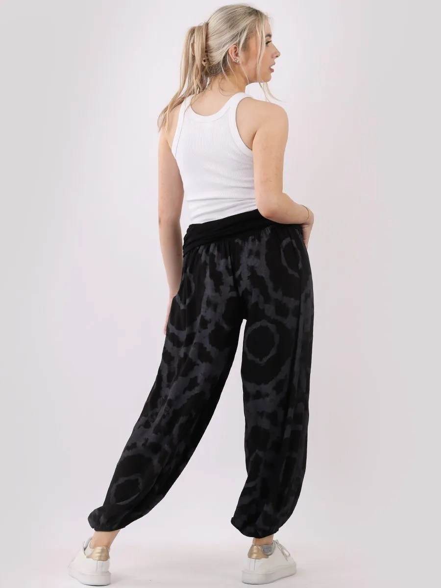 Italian Harem Pants Patterned - Multiple Colours