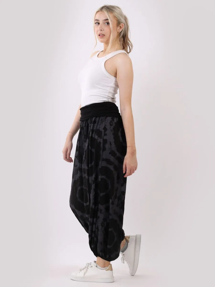 Italian Harem Pants Patterned - Multiple Colours