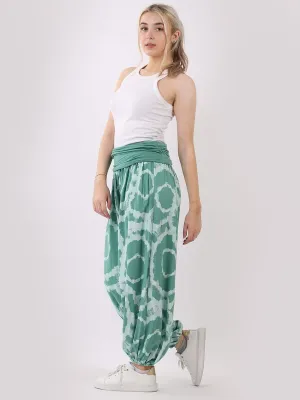 Italian Harem Pants Patterned - Multiple Colours