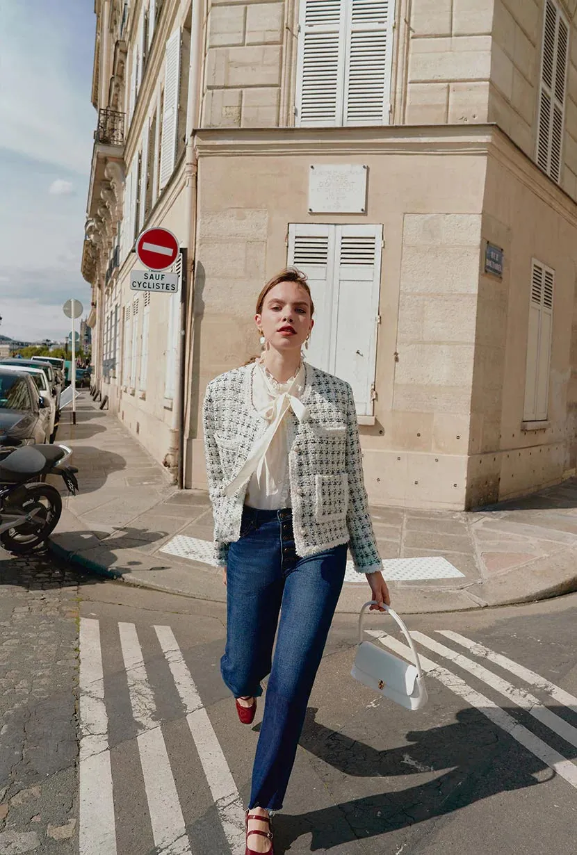 Jackie Wool Tweed Jacket