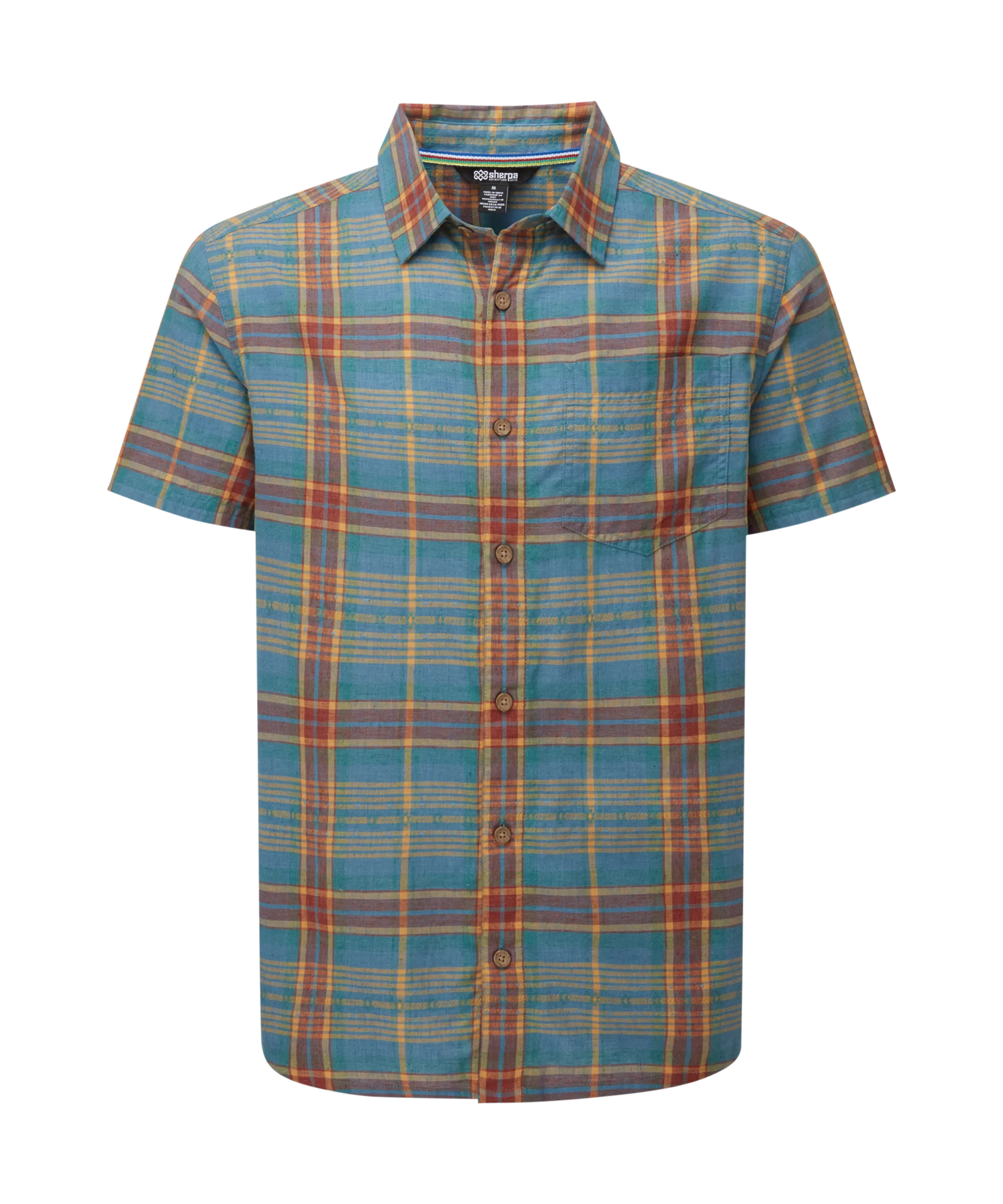 Jampa Plaid Short Sleeve Shirt - Hydra