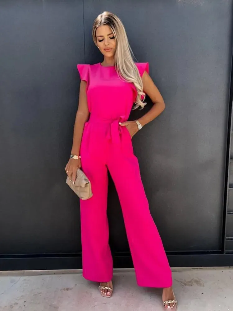 Jean | Eleganter Jumpsuit mit weiten Beinen