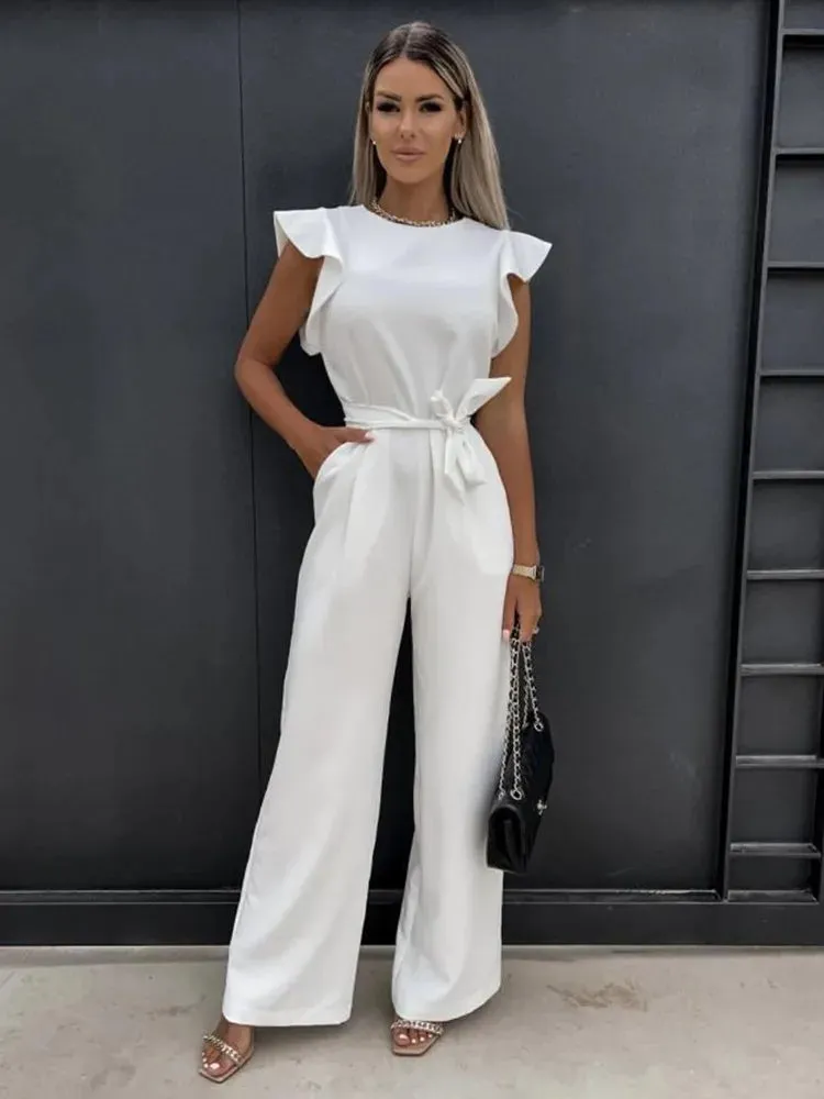 Jean | Eleganter Jumpsuit mit weiten Beinen
