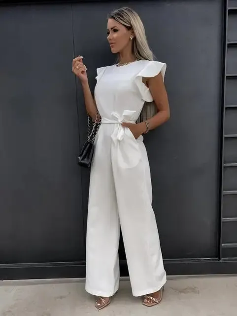 Jean | Eleganter Jumpsuit mit weiten Beinen