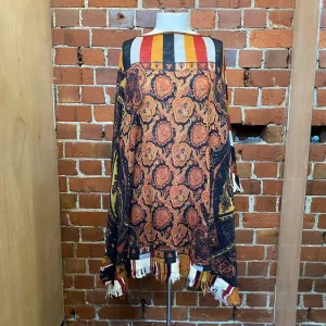 JEAN PAUL GAULTIER virgin wool poncho