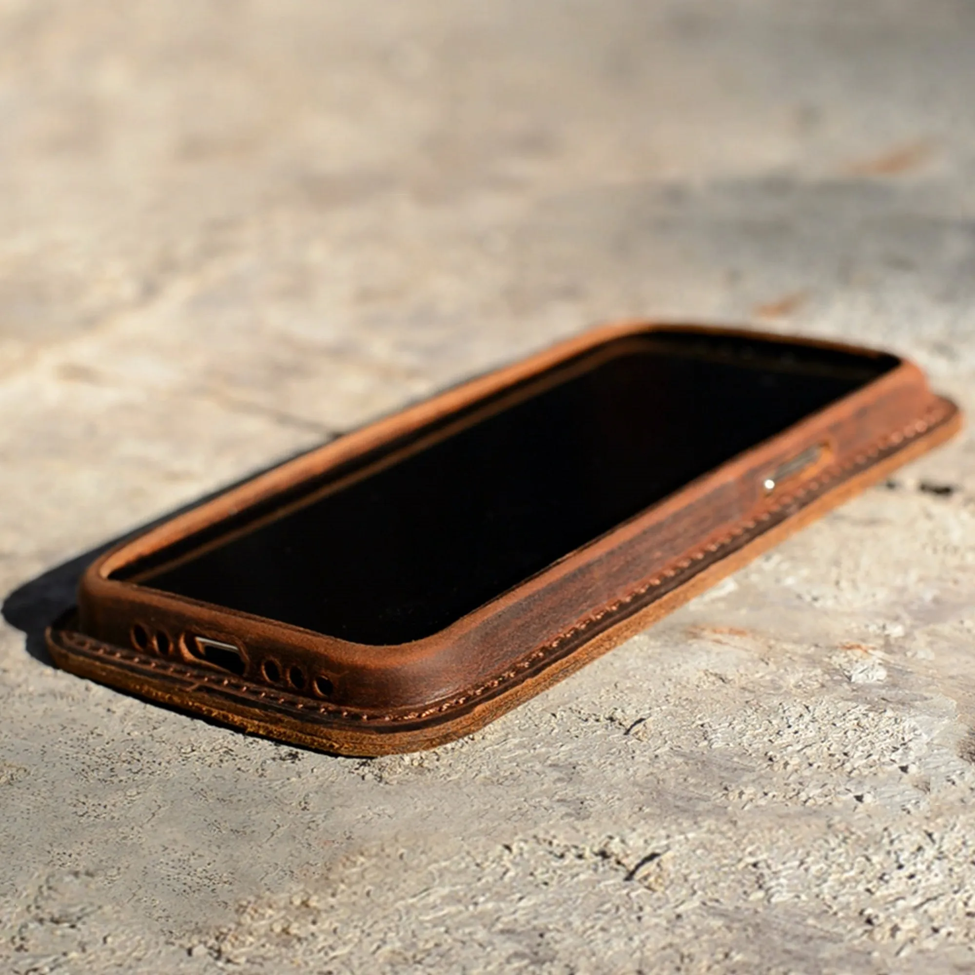JJNUSA Genuine leather Vintage for Iphone 12 pro max / 12 pro / 12