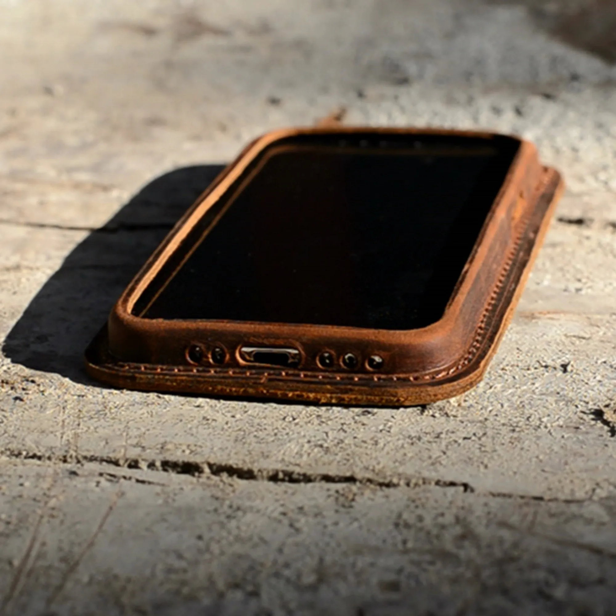 JJNUSA Genuine leather Vintage for Iphone 12 pro max / 12 pro / 12