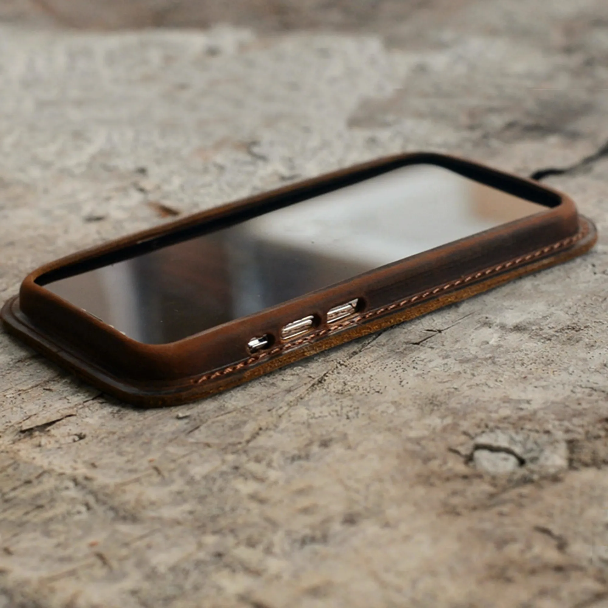 JJNUSA Genuine leather Vintage for Iphone 12 pro max / 12 pro / 12