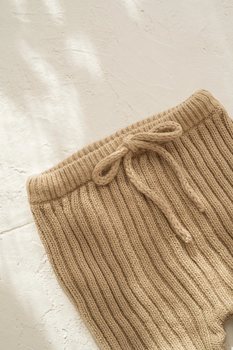 Joey Ribbed Pants - Olive