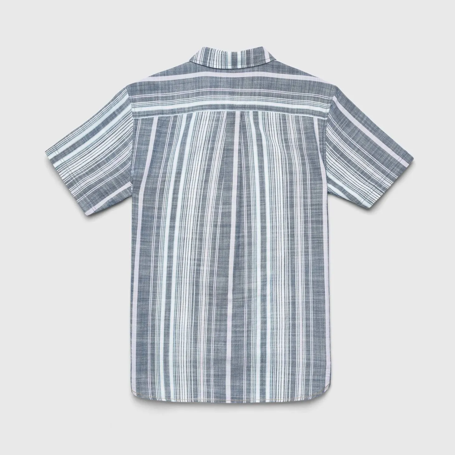 Joey S/S Vertical Stripe Slub Shirt