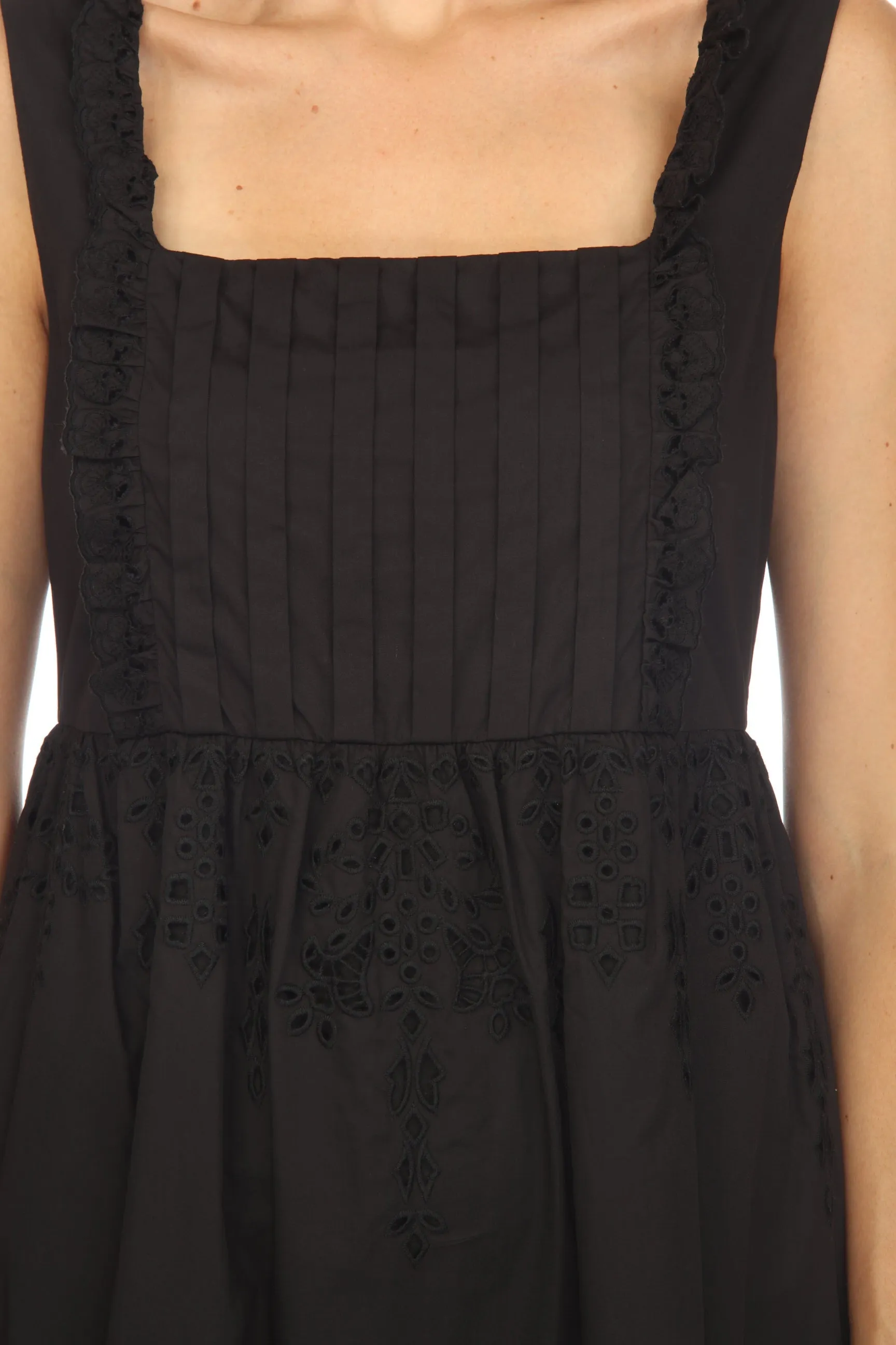 Johnny Was Jade Jesminda Eyelet Embroidered Midi Dress Boho Chic L37923-3