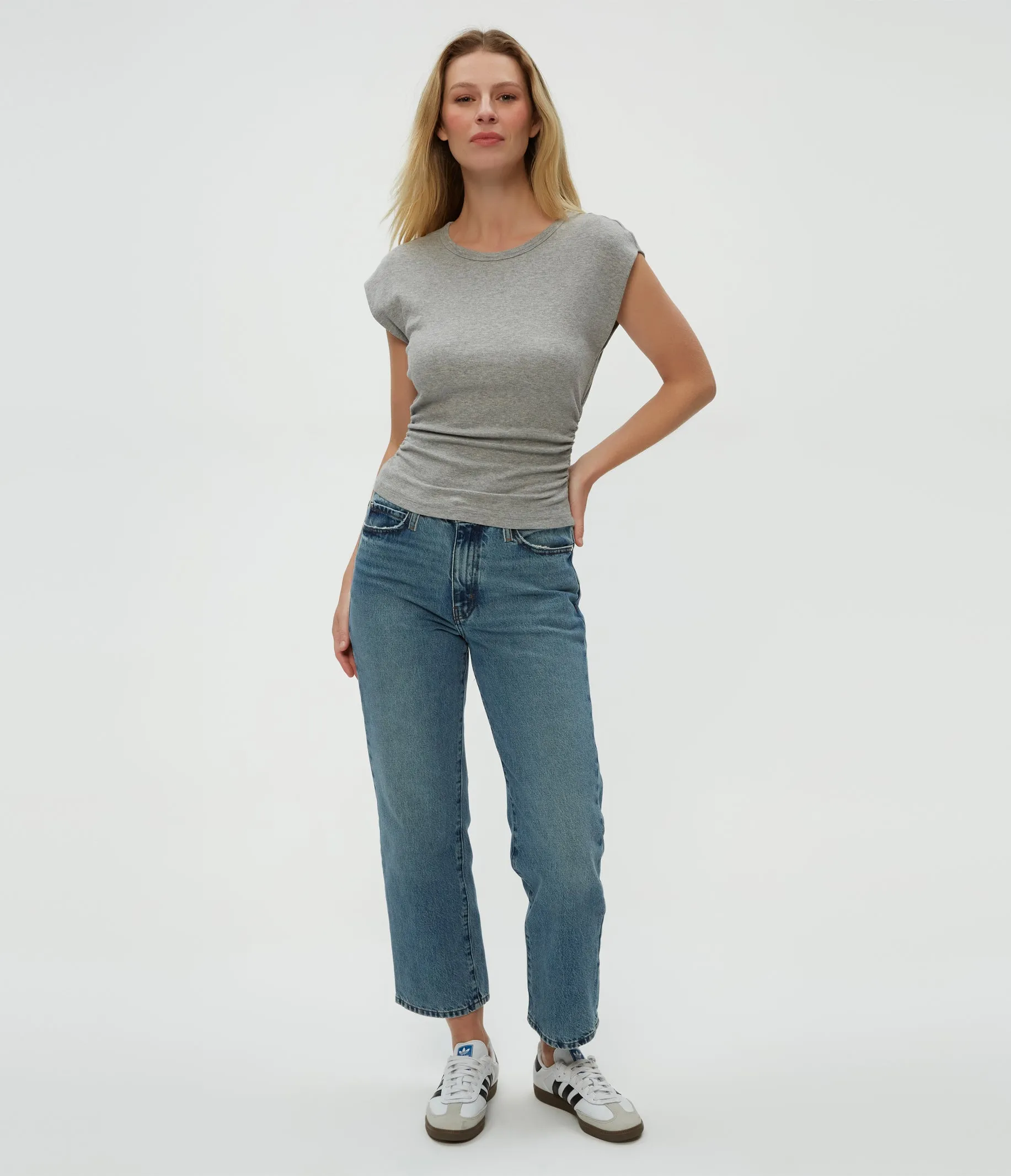 Joni Power Shoulder Tee