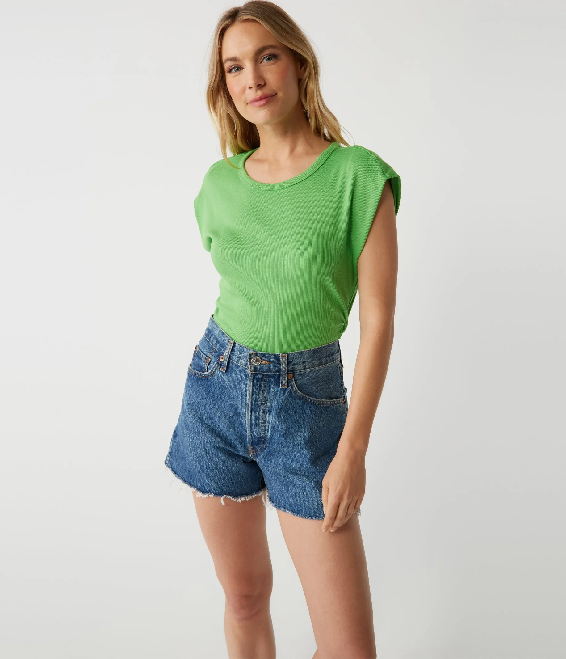 Joni Power Shoulder Tee