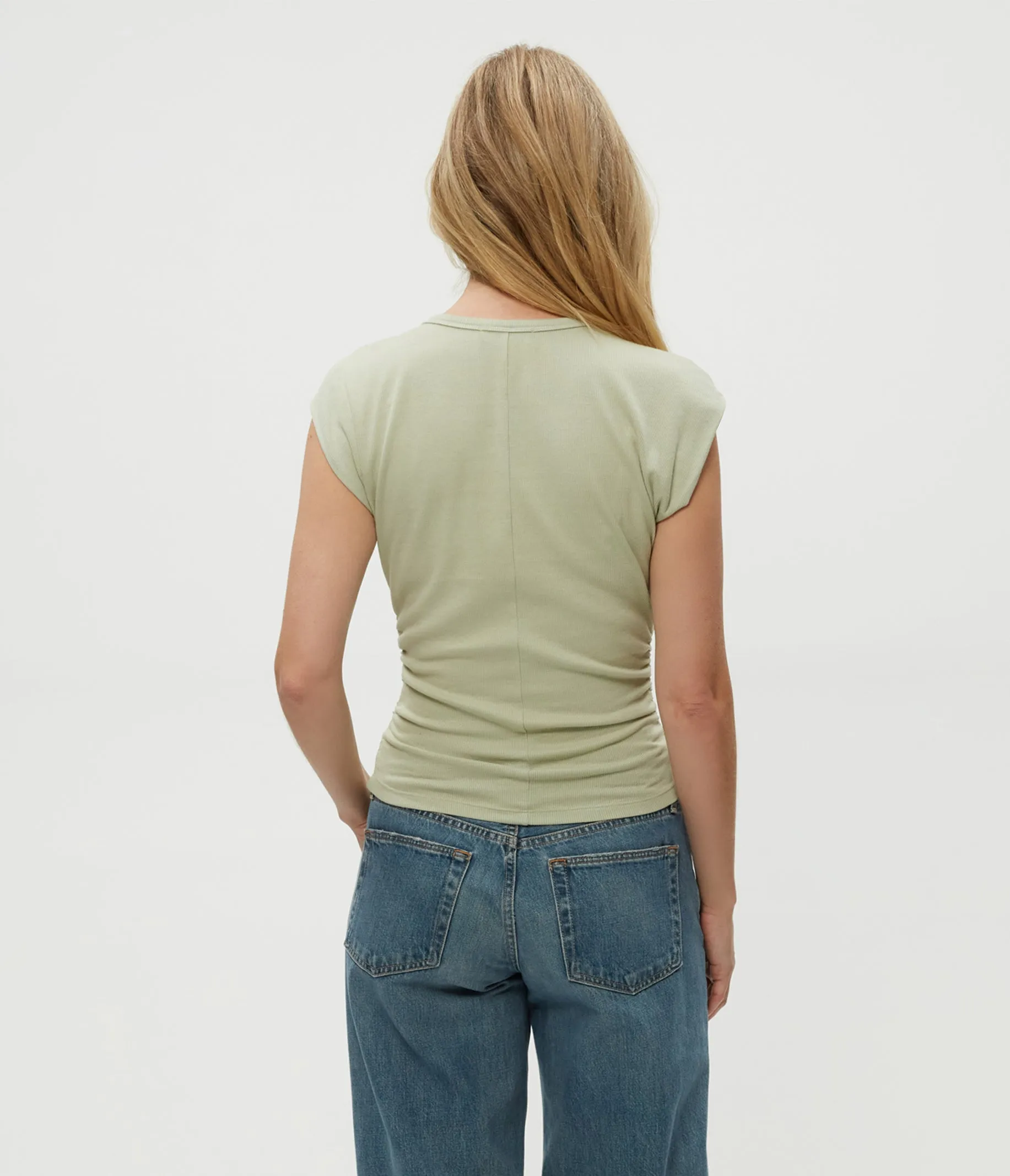Joni Power Shoulder Tee