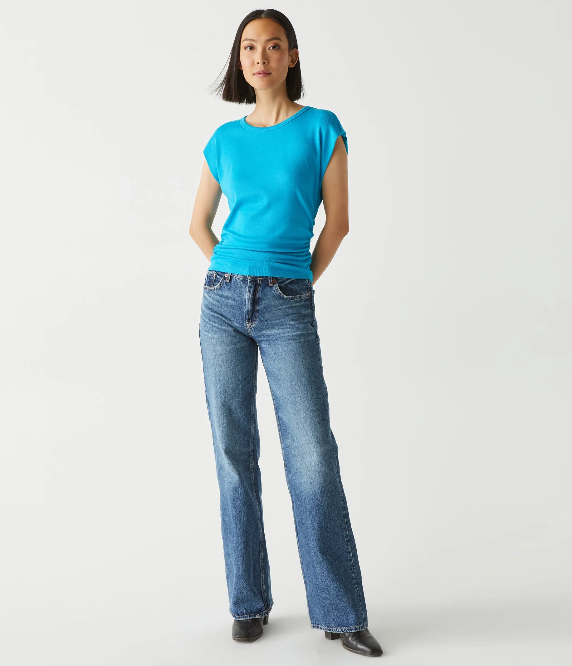Joni Power Shoulder Tee