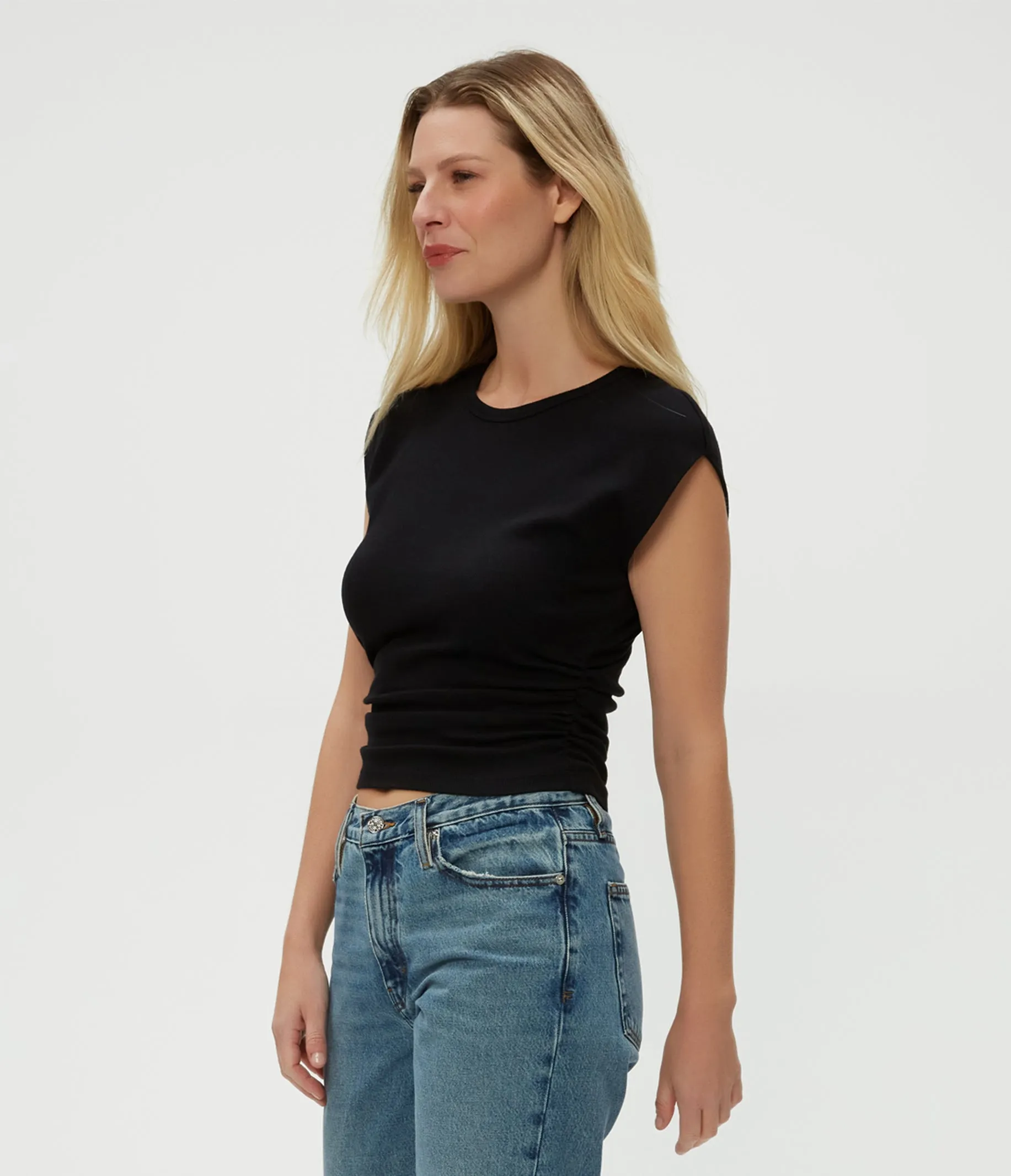 Joni Power Shoulder Tee