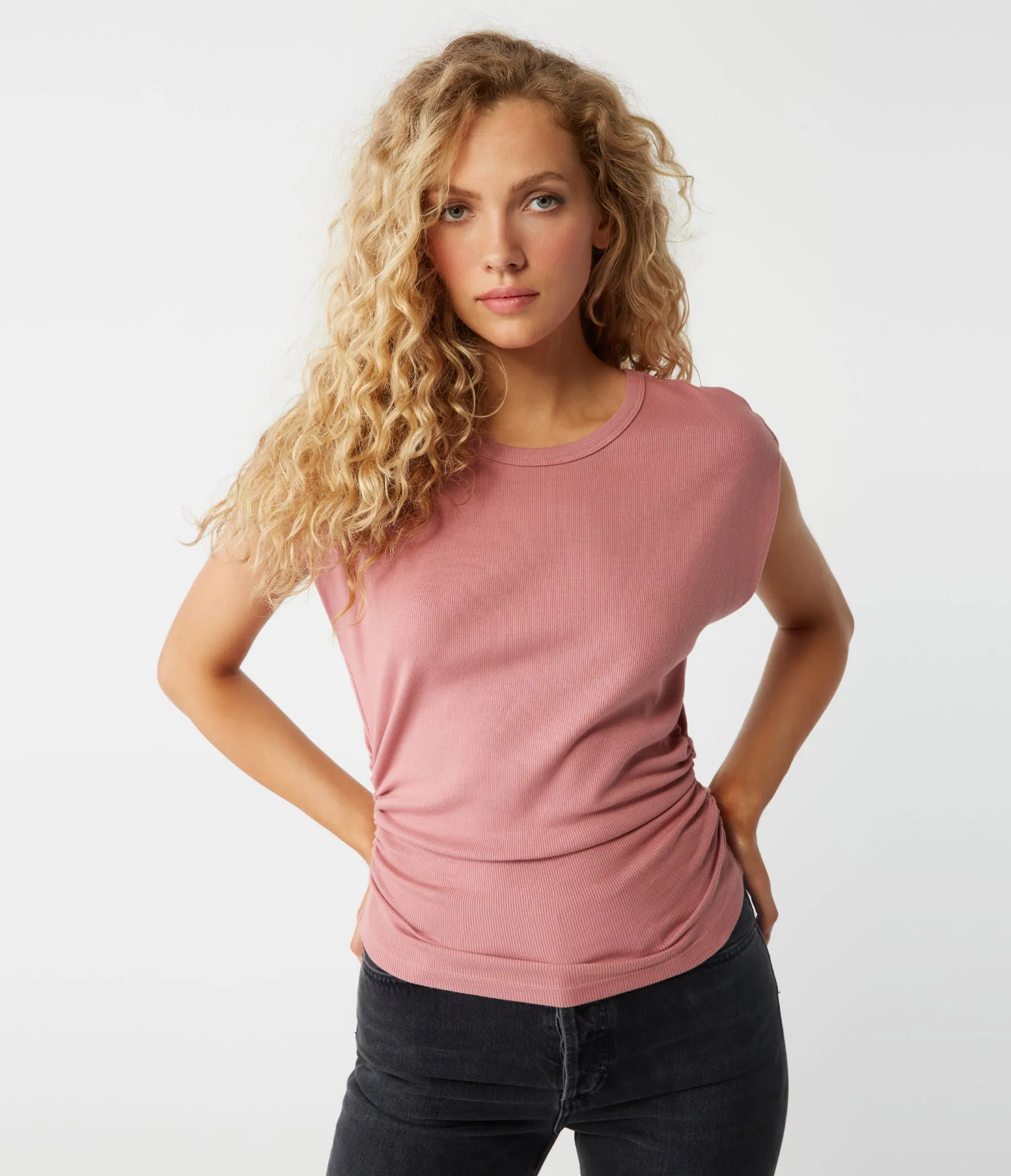 Joni Power Shoulder Tee