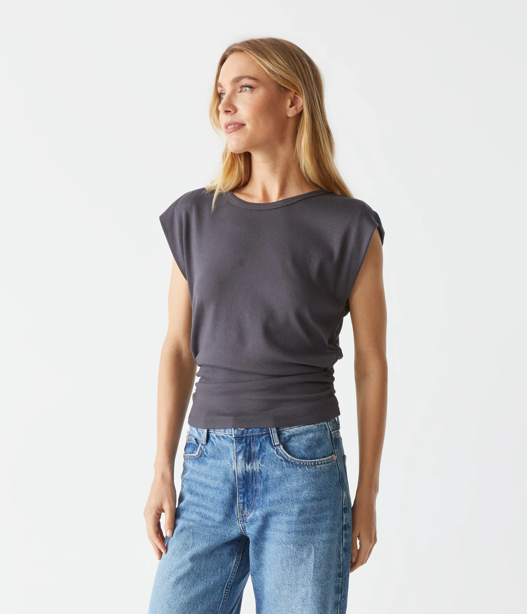 Joni Power Shoulder Tee