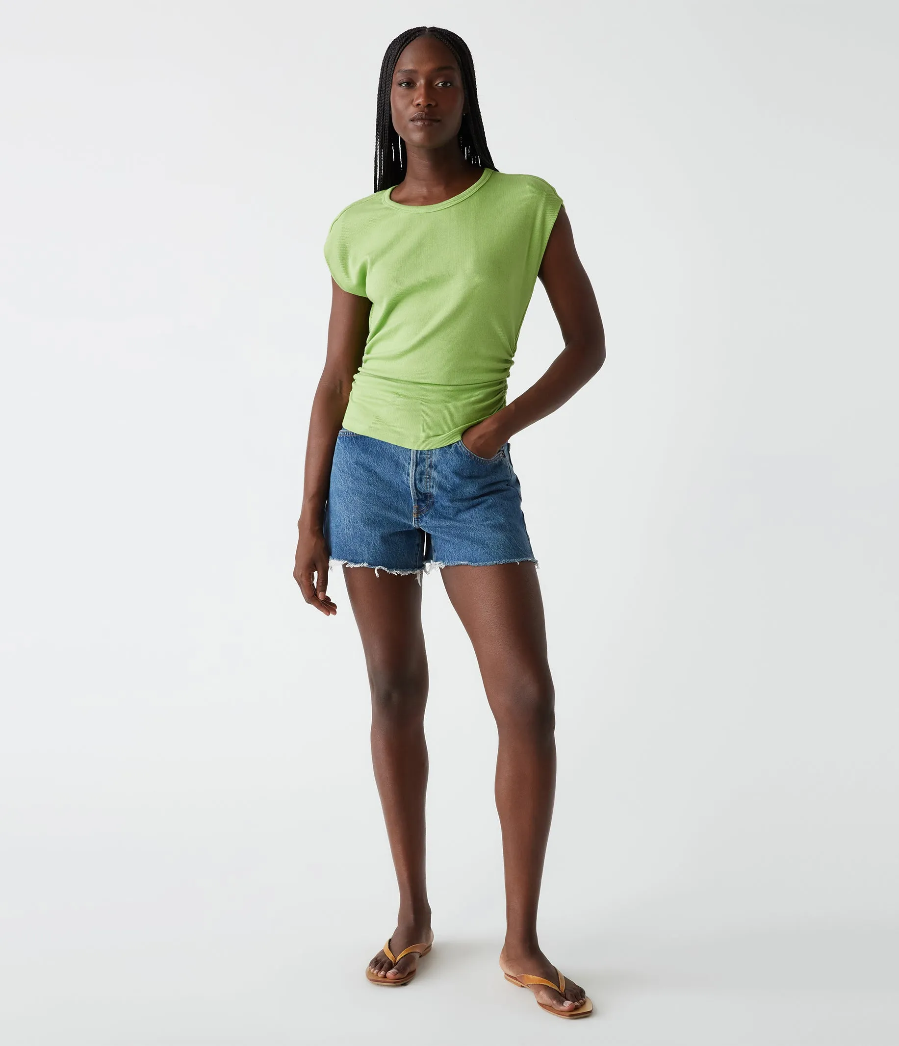 Joni Power Shoulder Tee