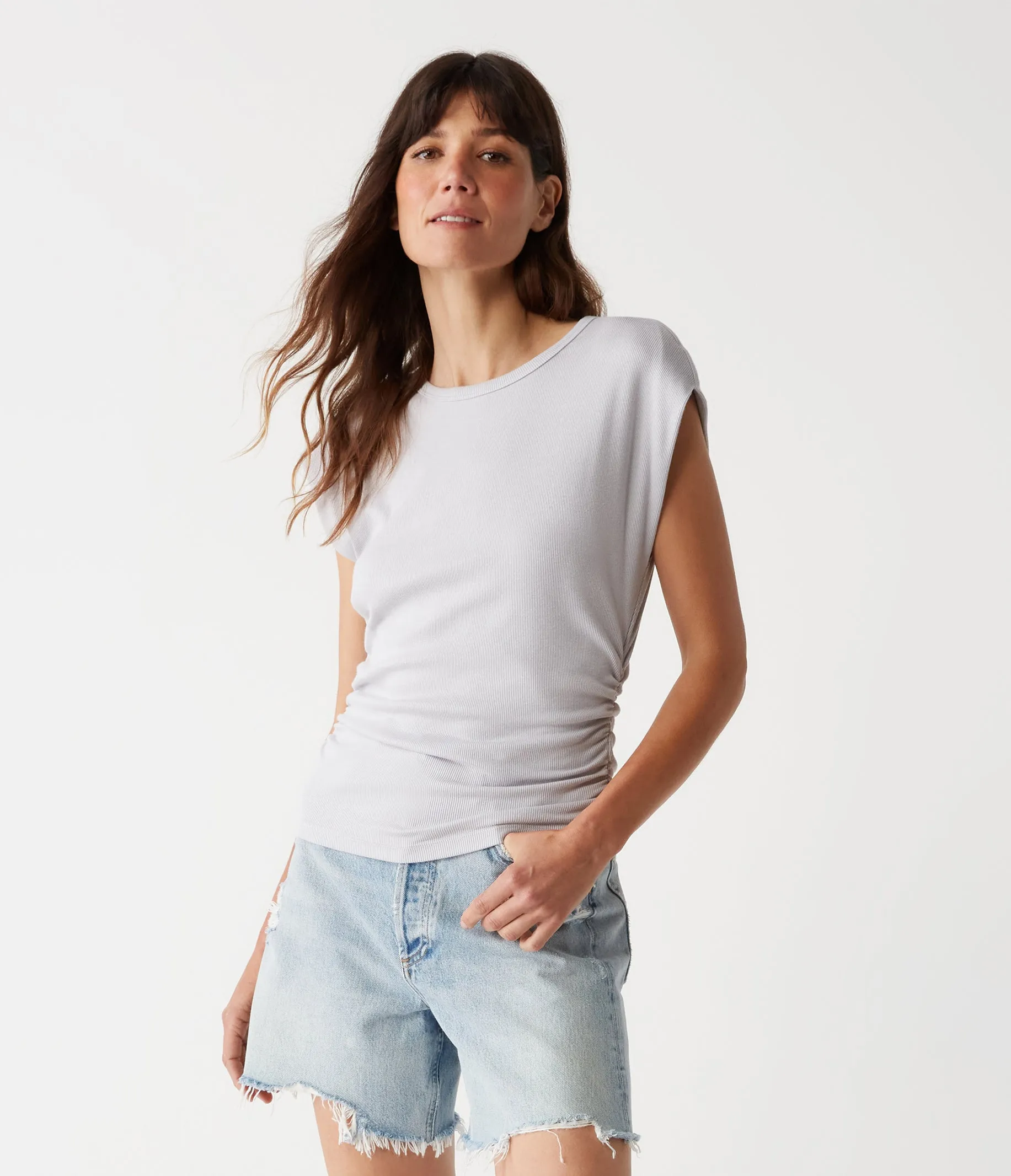 Joni Power Shoulder Tee