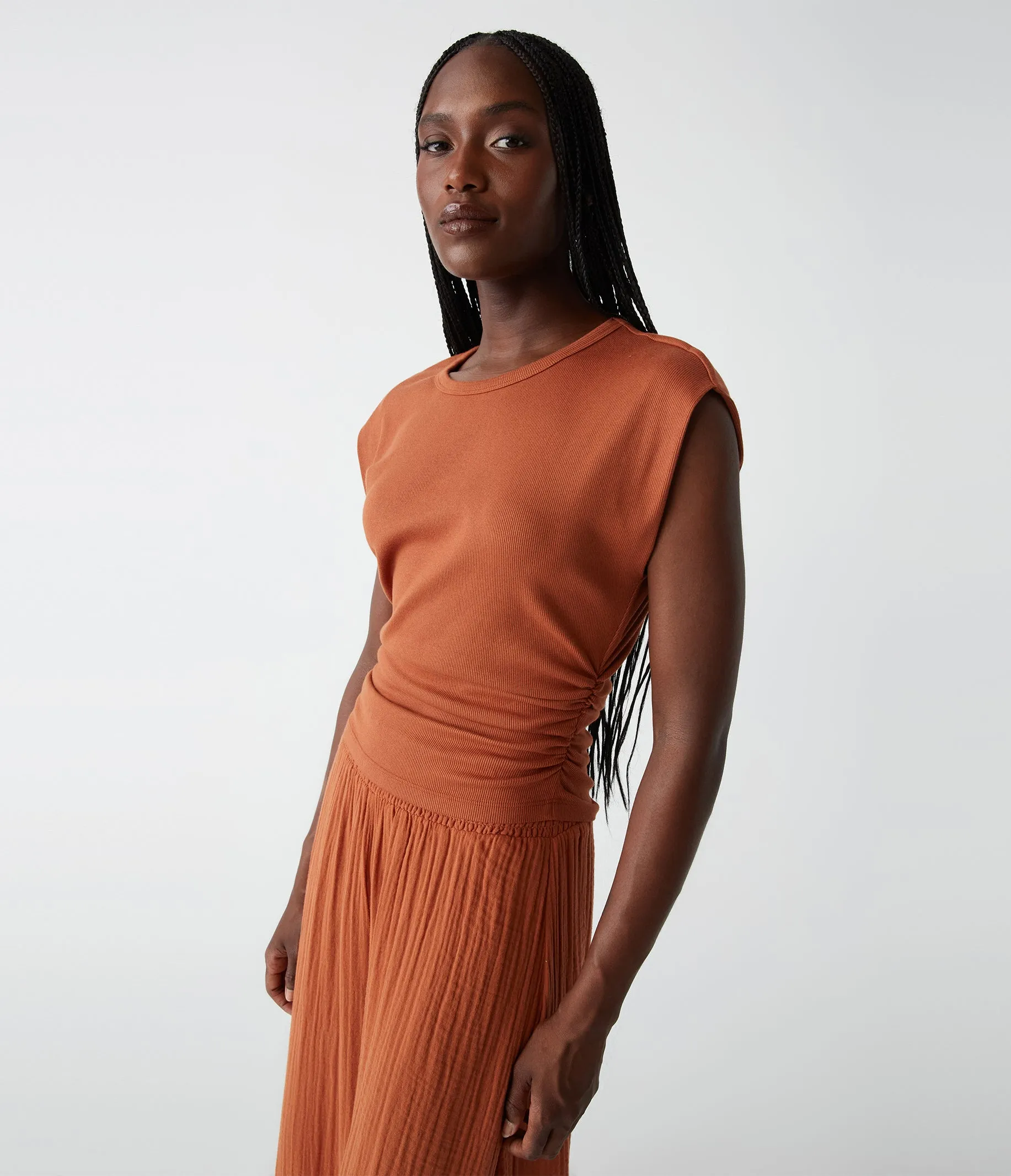 Joni Power Shoulder Tee