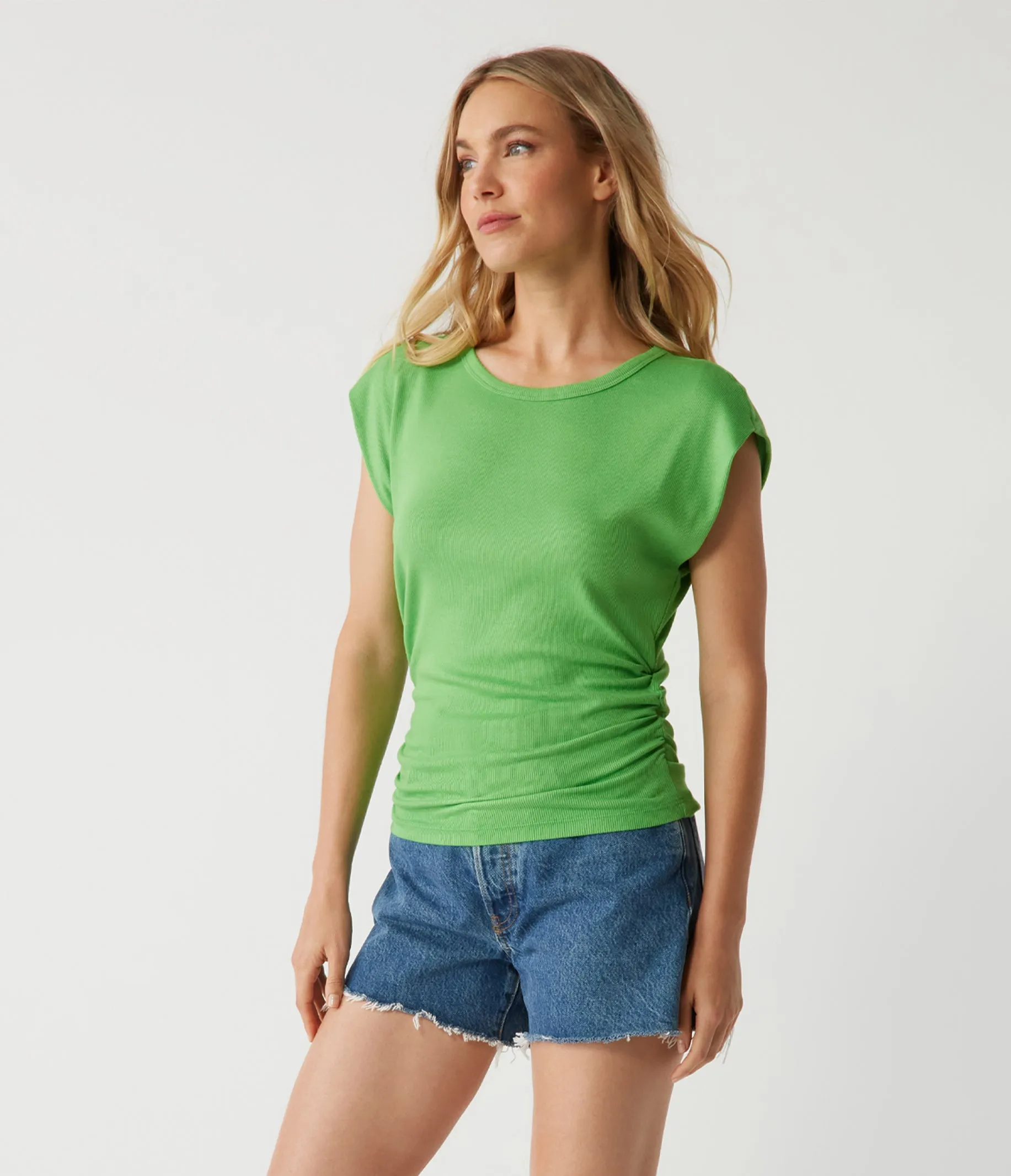 Joni Power Shoulder Tee