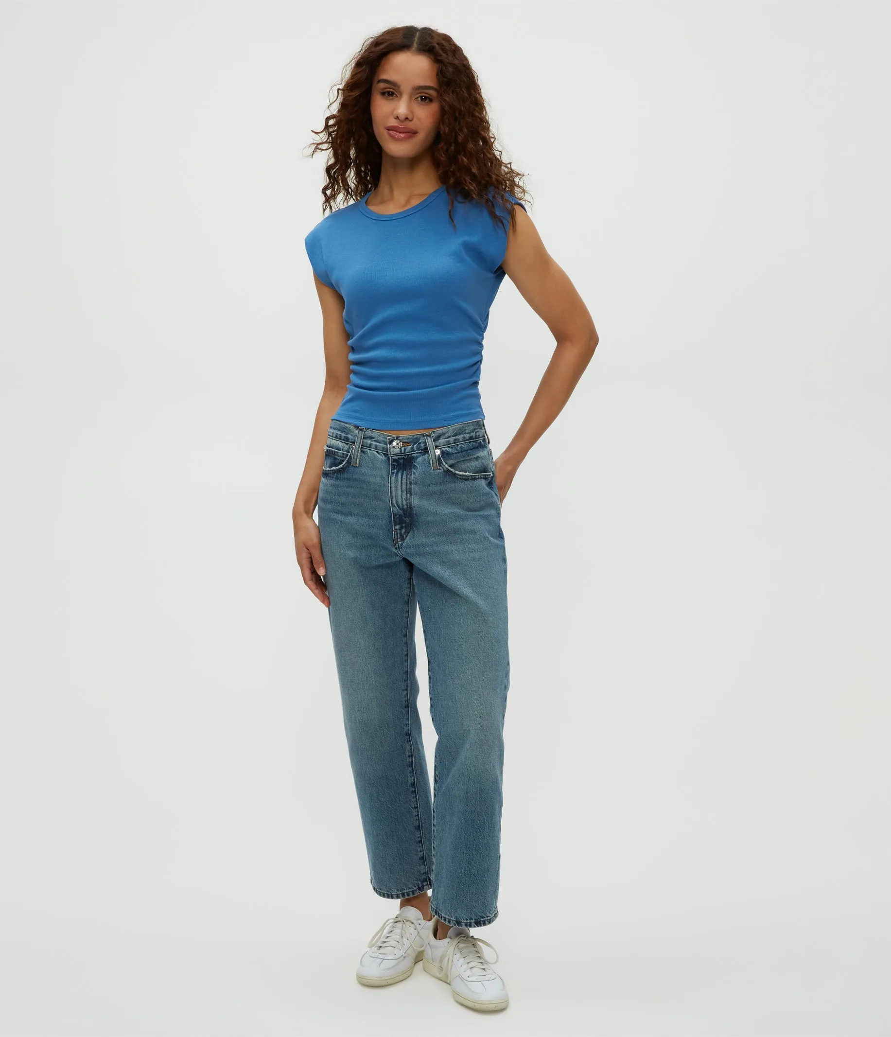 Joni Power Shoulder Tee