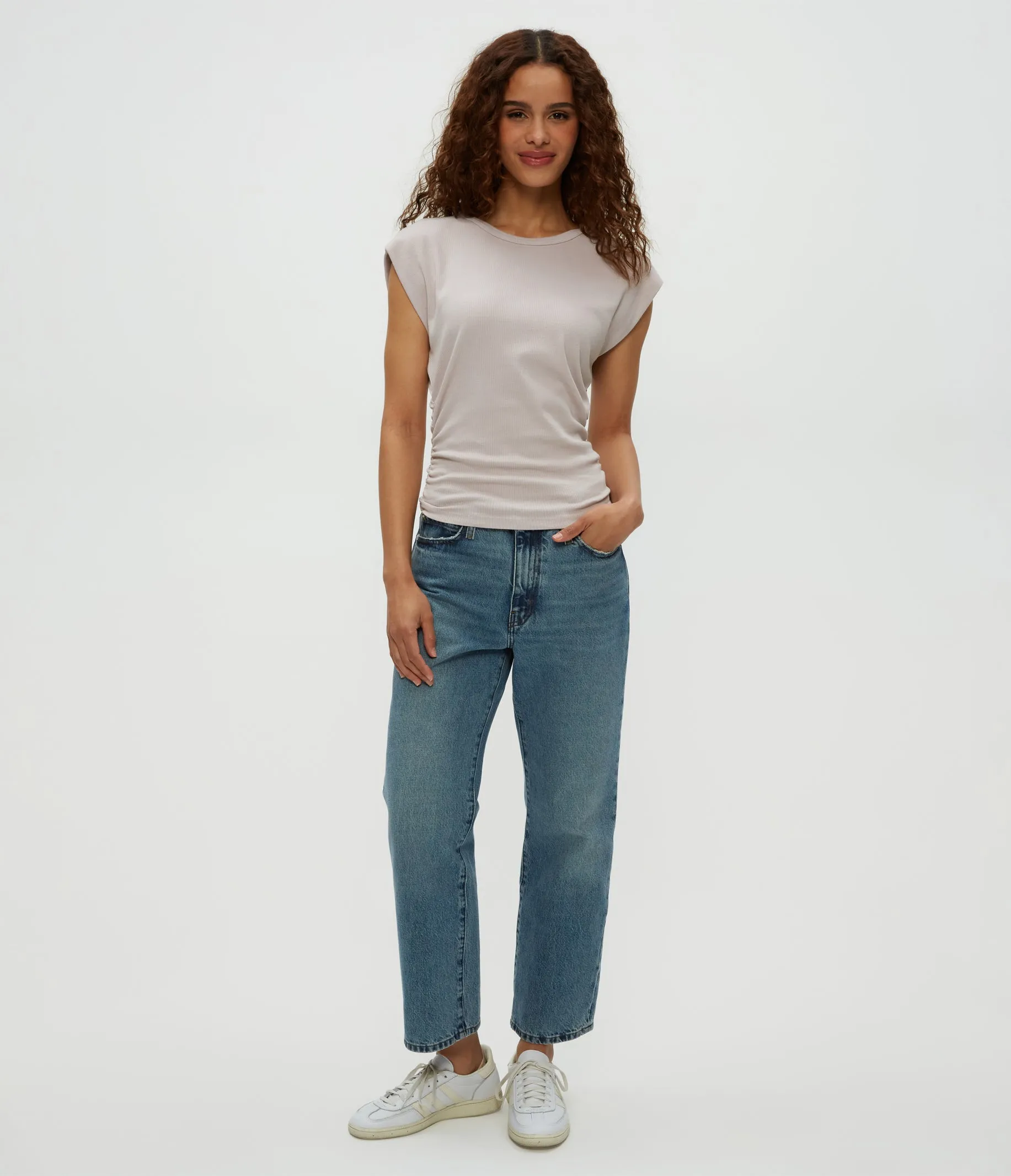 Joni Power Shoulder Tee