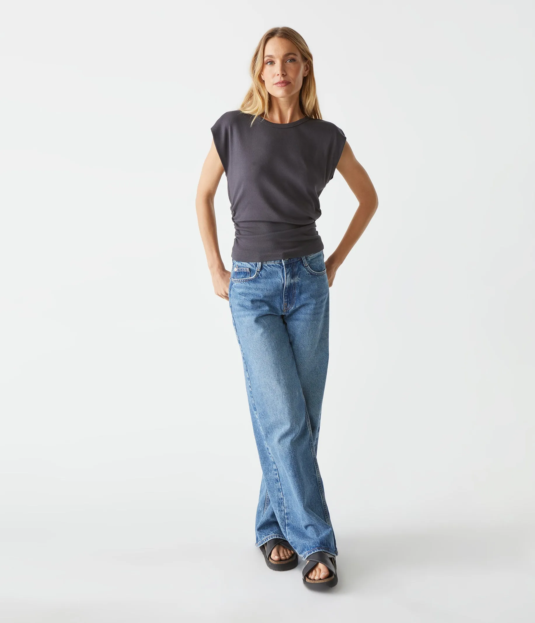 Joni Power Shoulder Tee