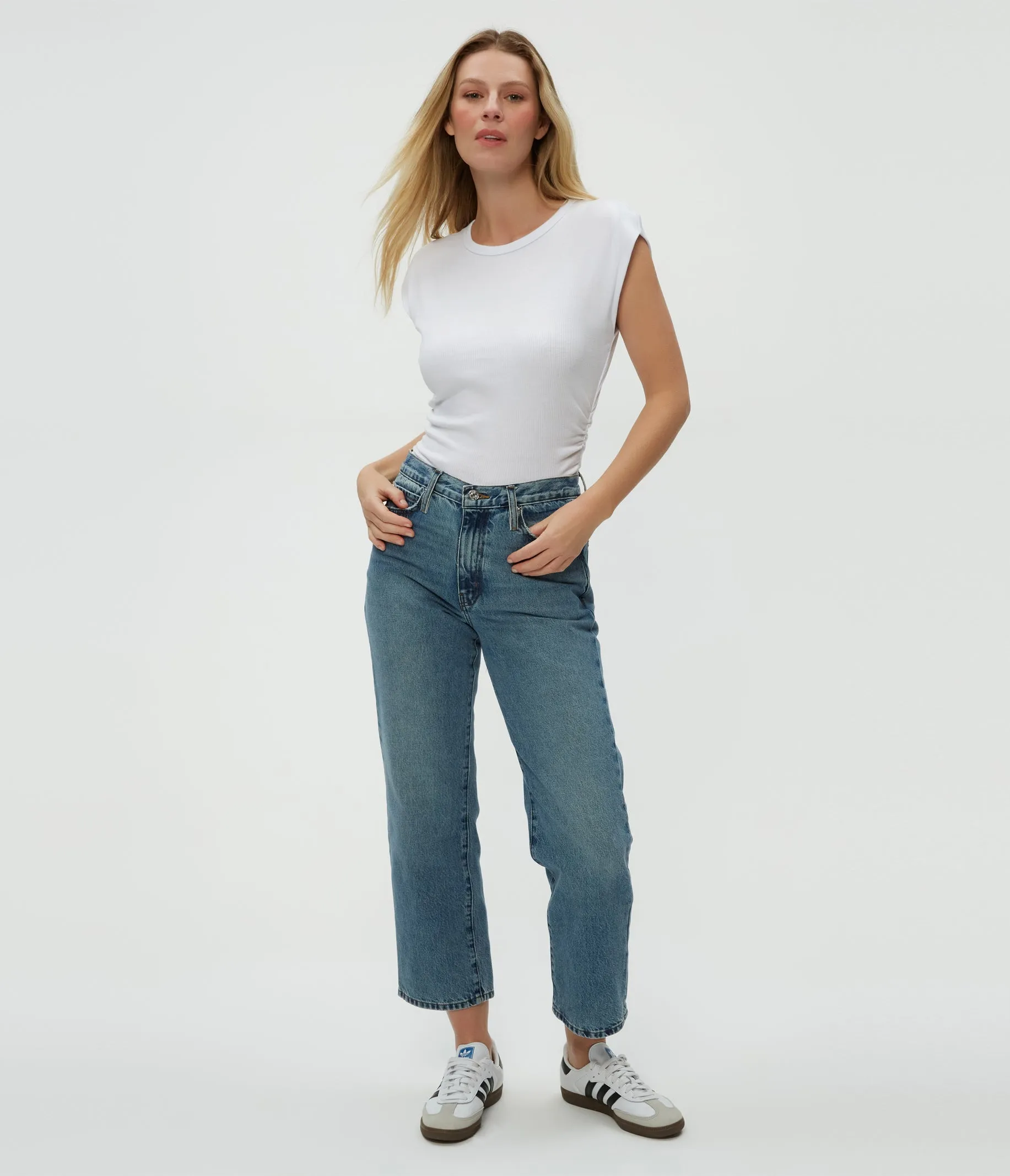 Joni Power Shoulder Tee