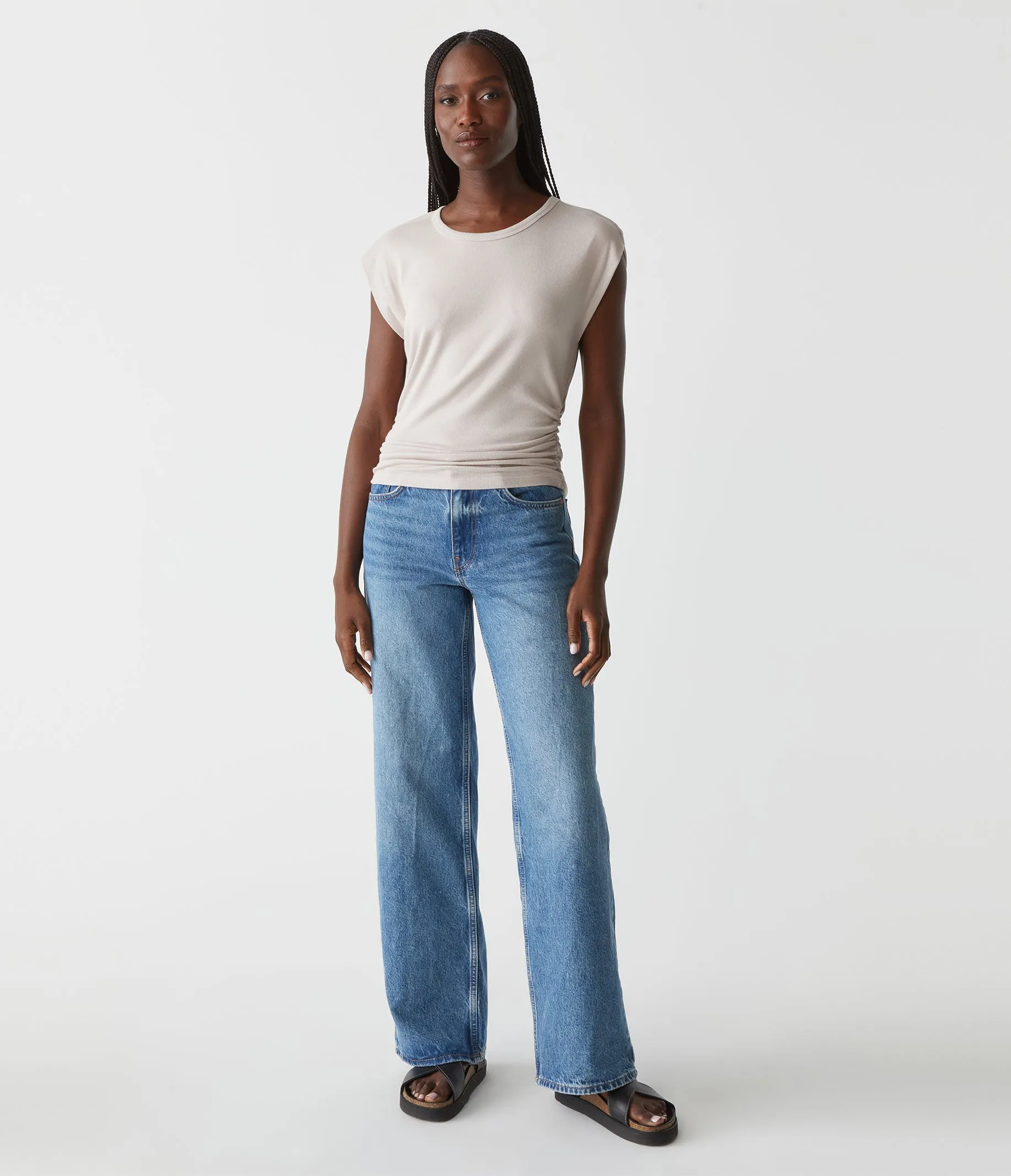 Joni Power Shoulder Tee