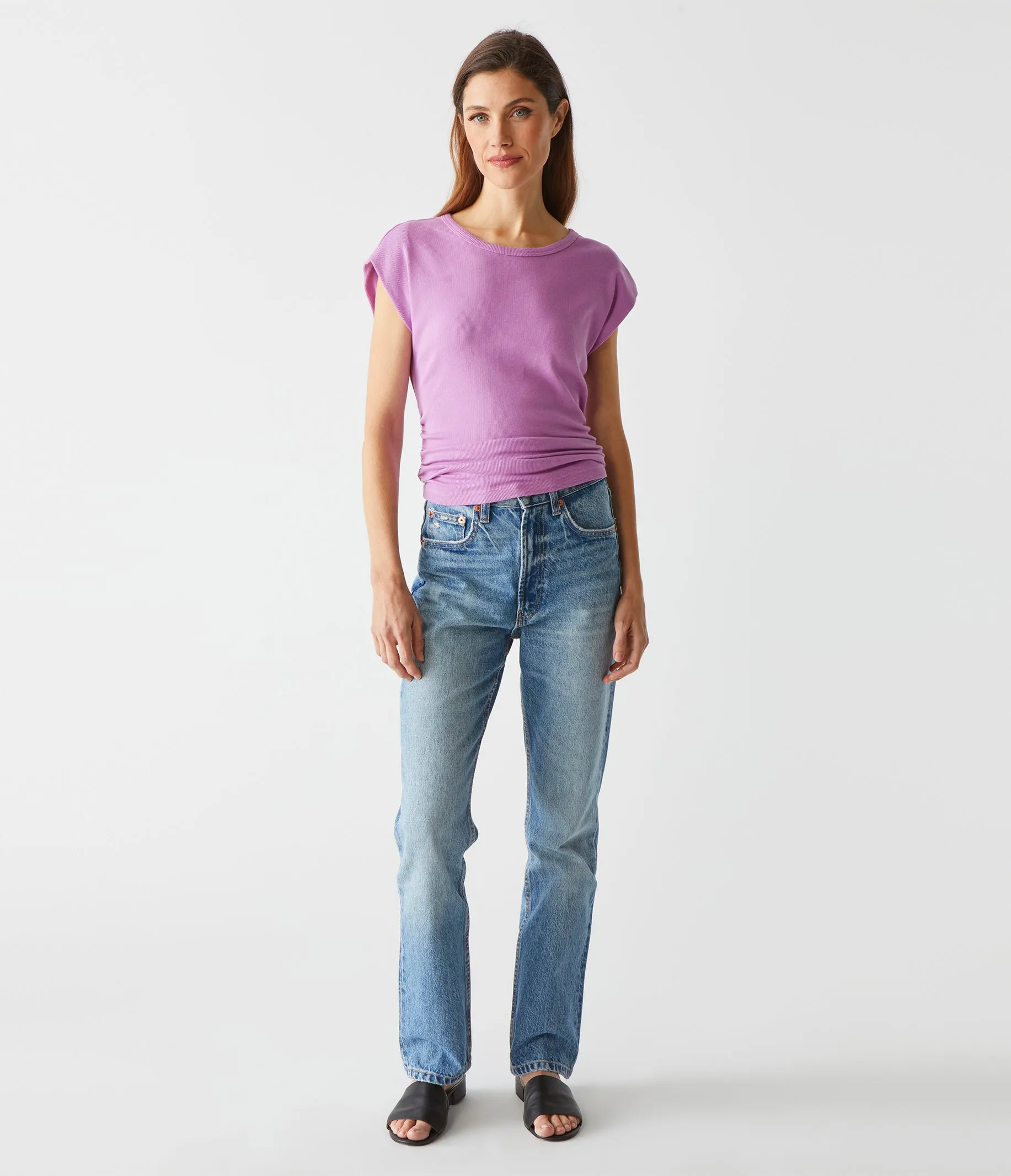 Joni Power Shoulder Tee