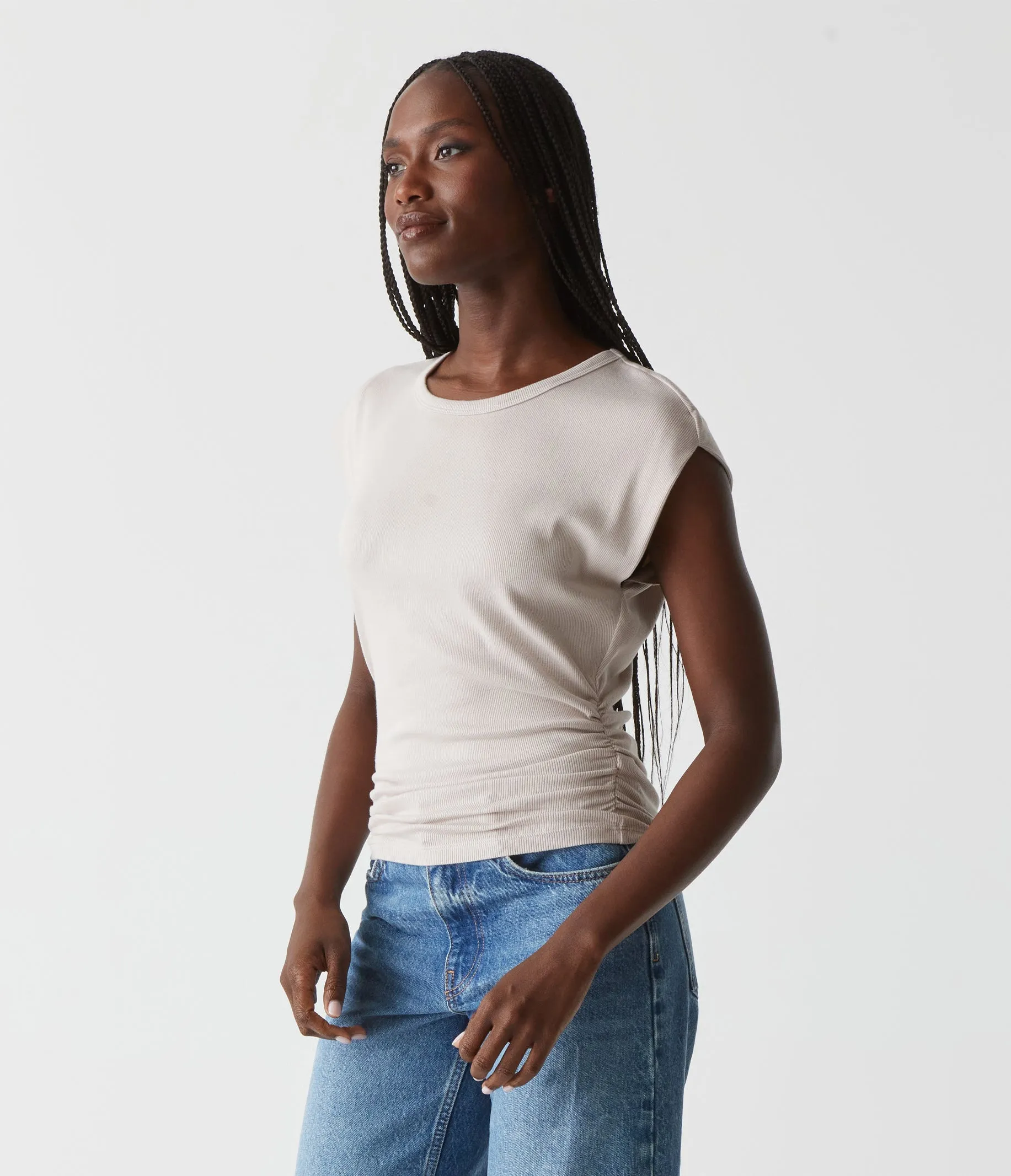 Joni Power Shoulder Tee
