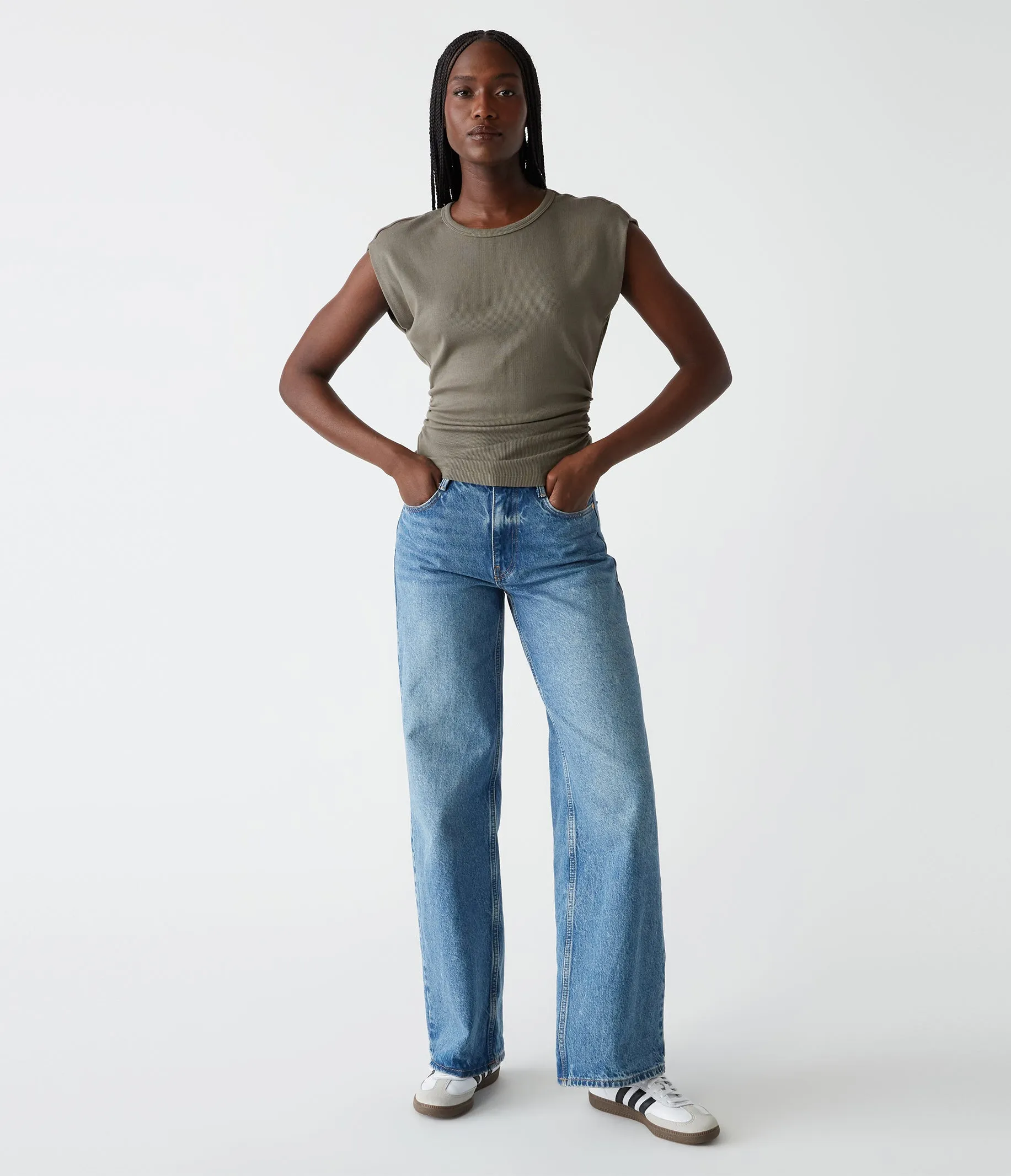 Joni Power Shoulder Tee
