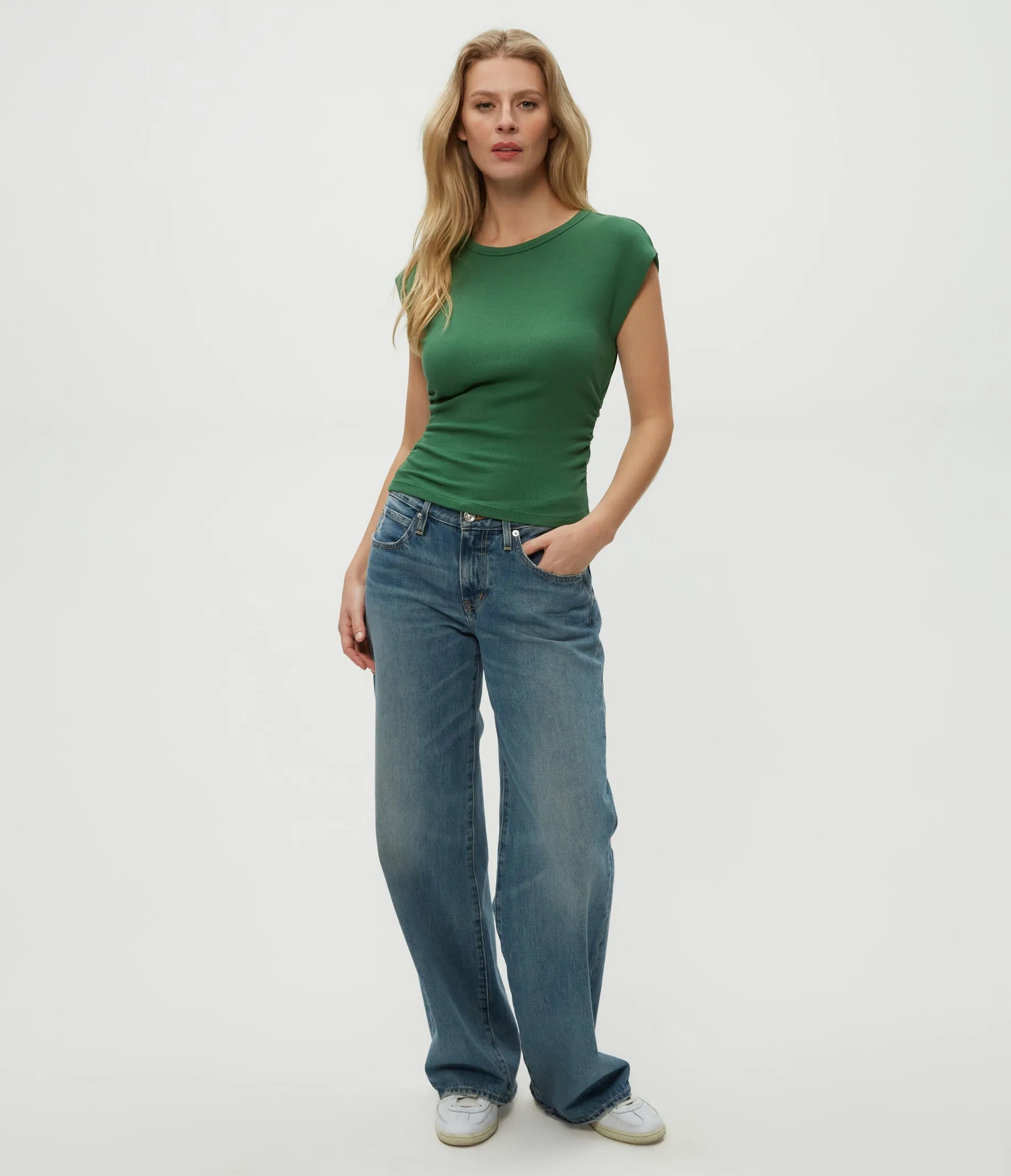 Joni Power Shoulder Tee