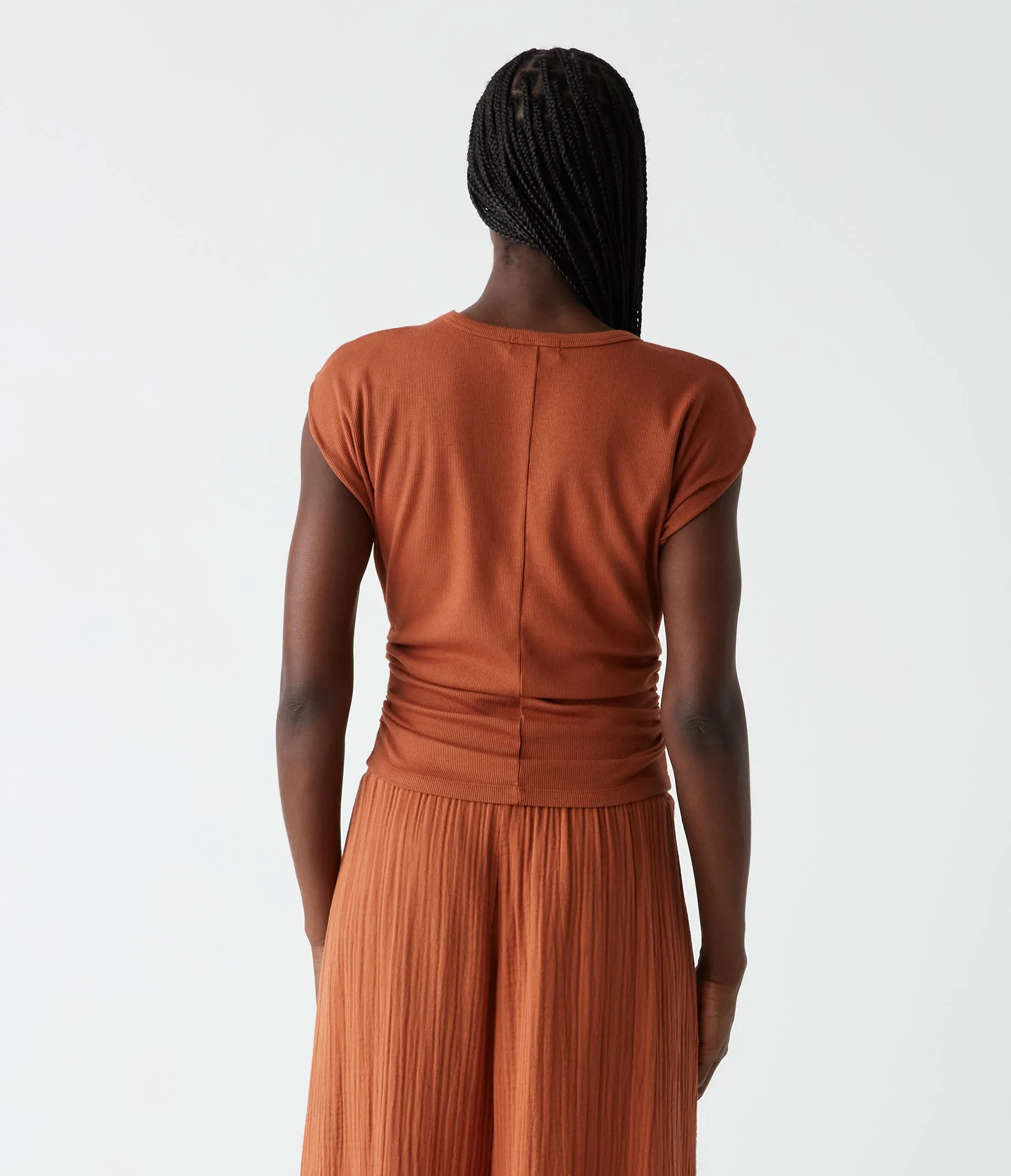 Joni Power Shoulder Tee