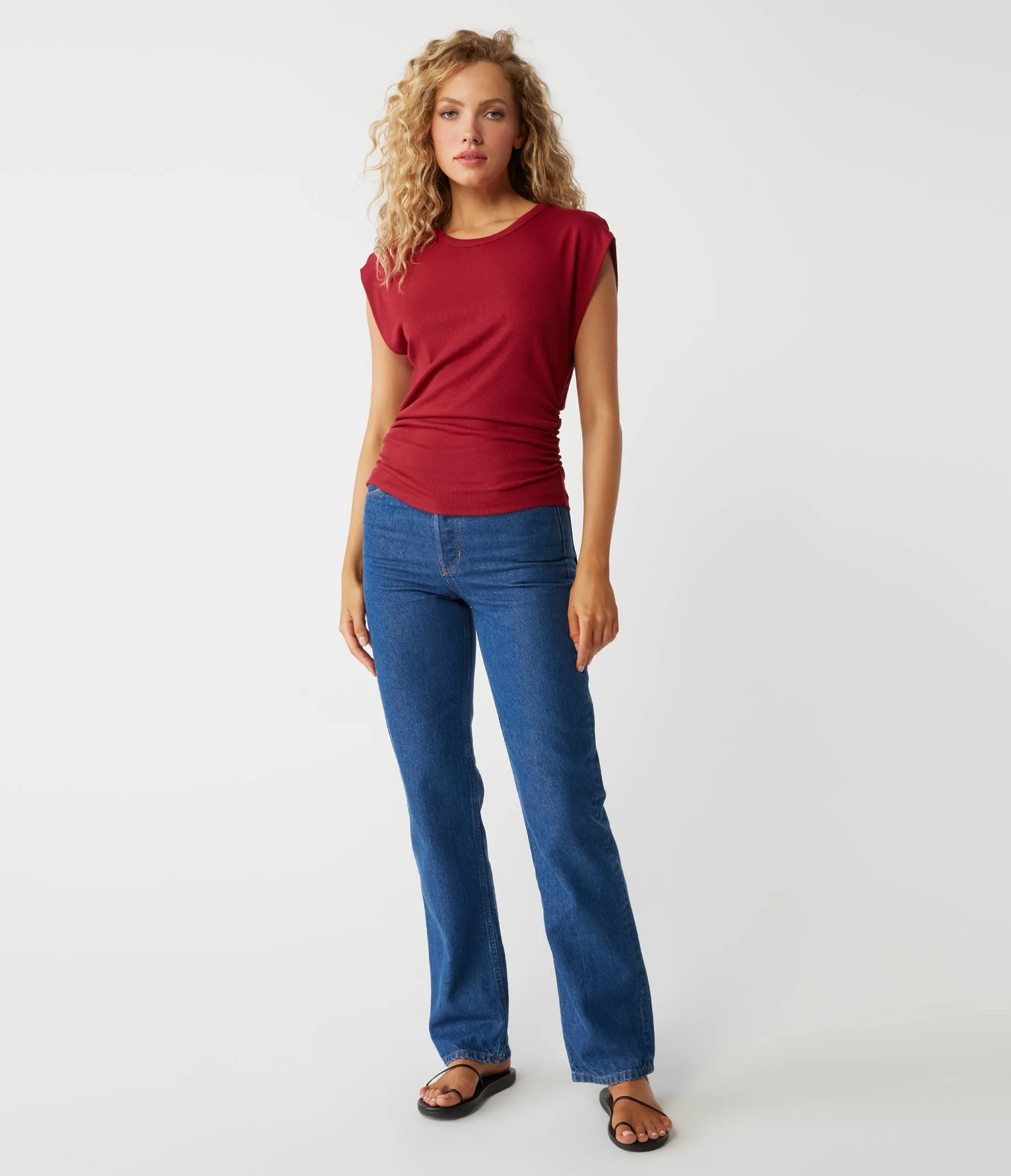 Joni Power Shoulder Tee