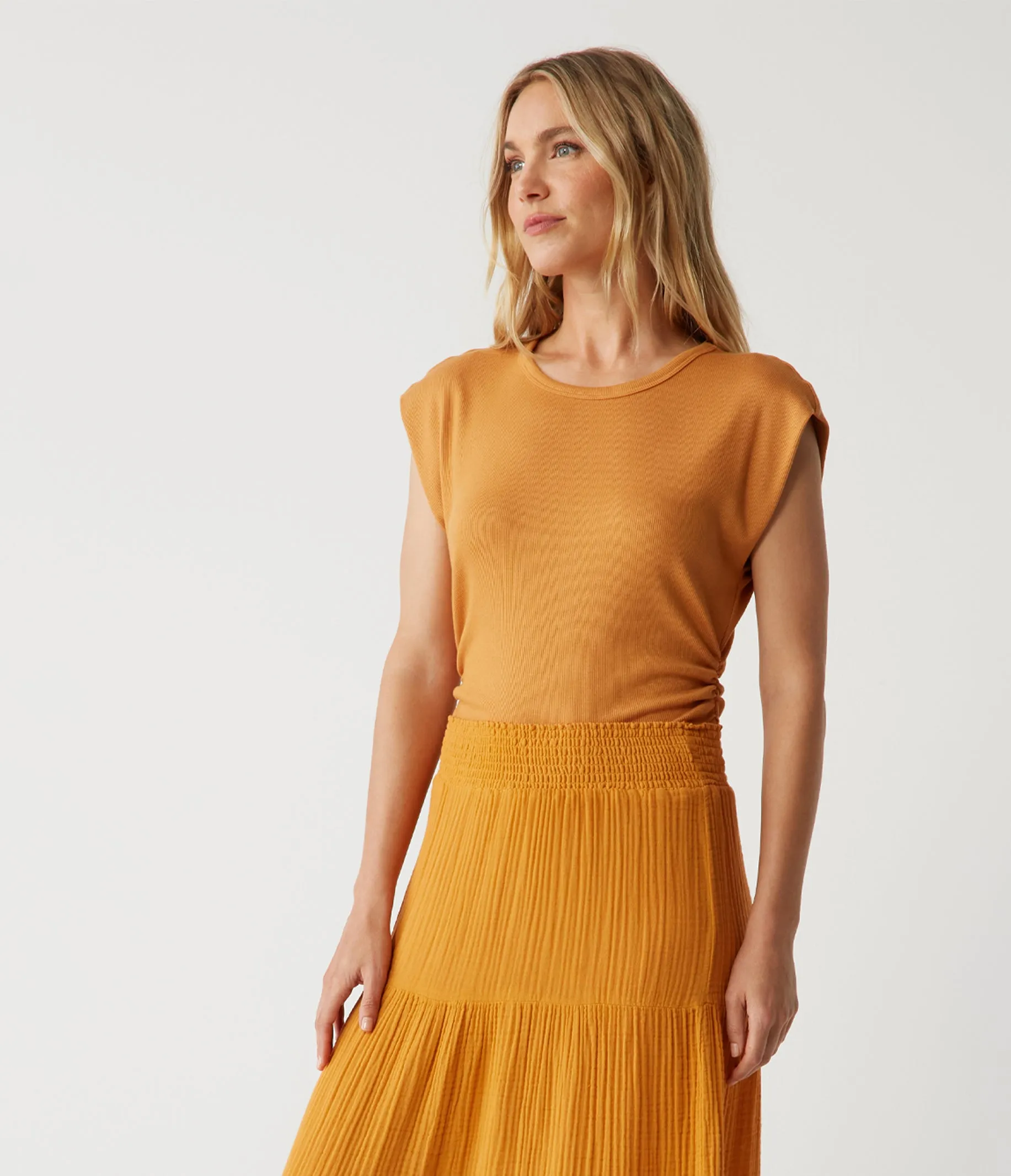 Joni Power Shoulder Tee