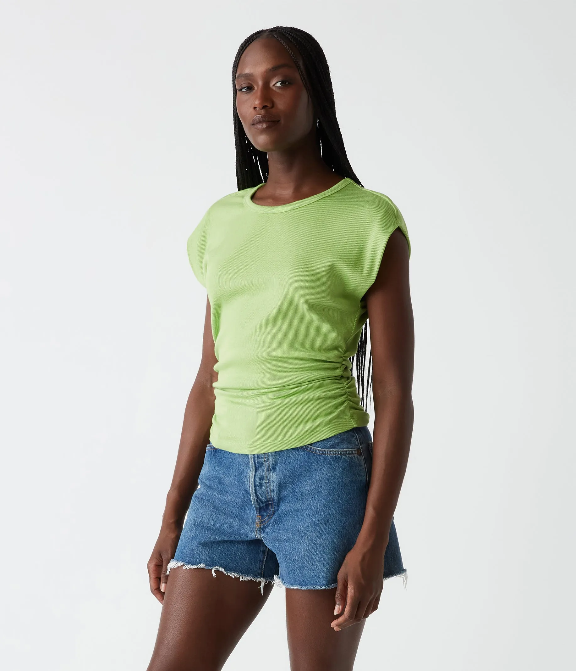Joni Power Shoulder Tee