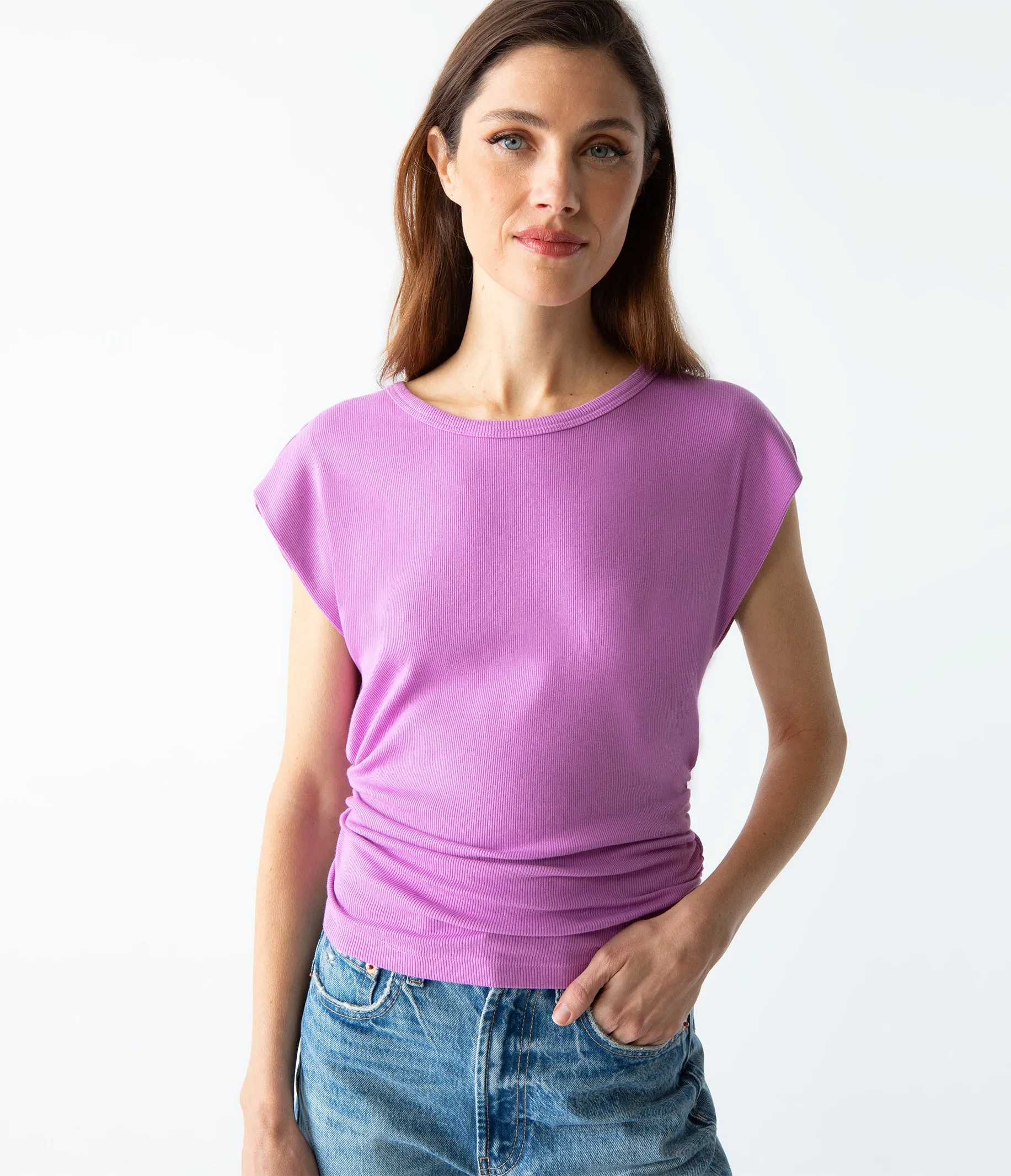 Joni Power Shoulder Tee
