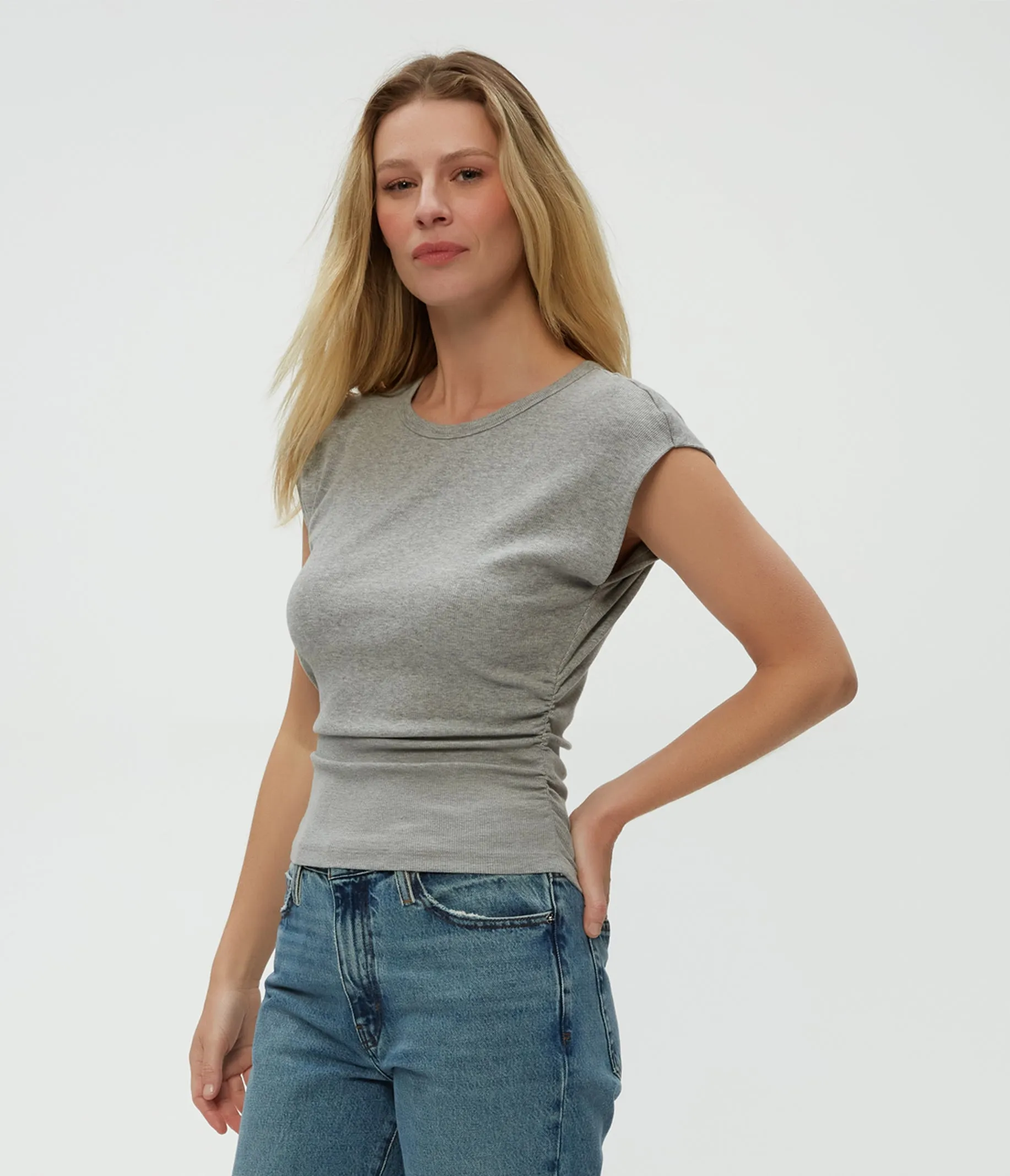 Joni Power Shoulder Tee
