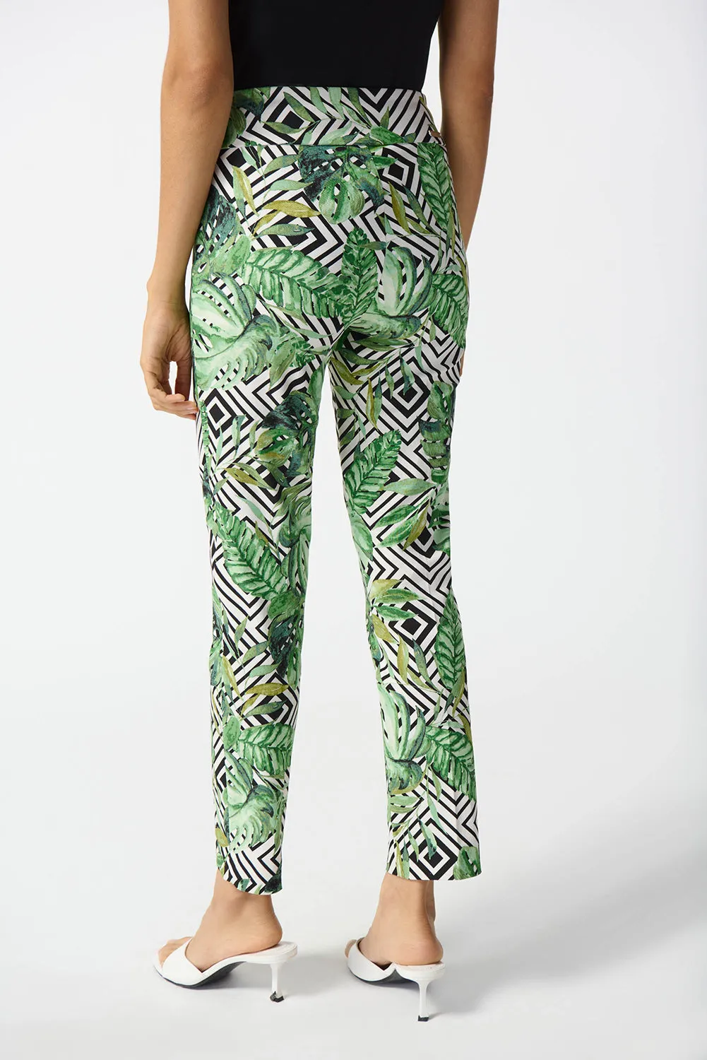 Joseph Ribkoff Millennium Printed Crop Pants Jr242223