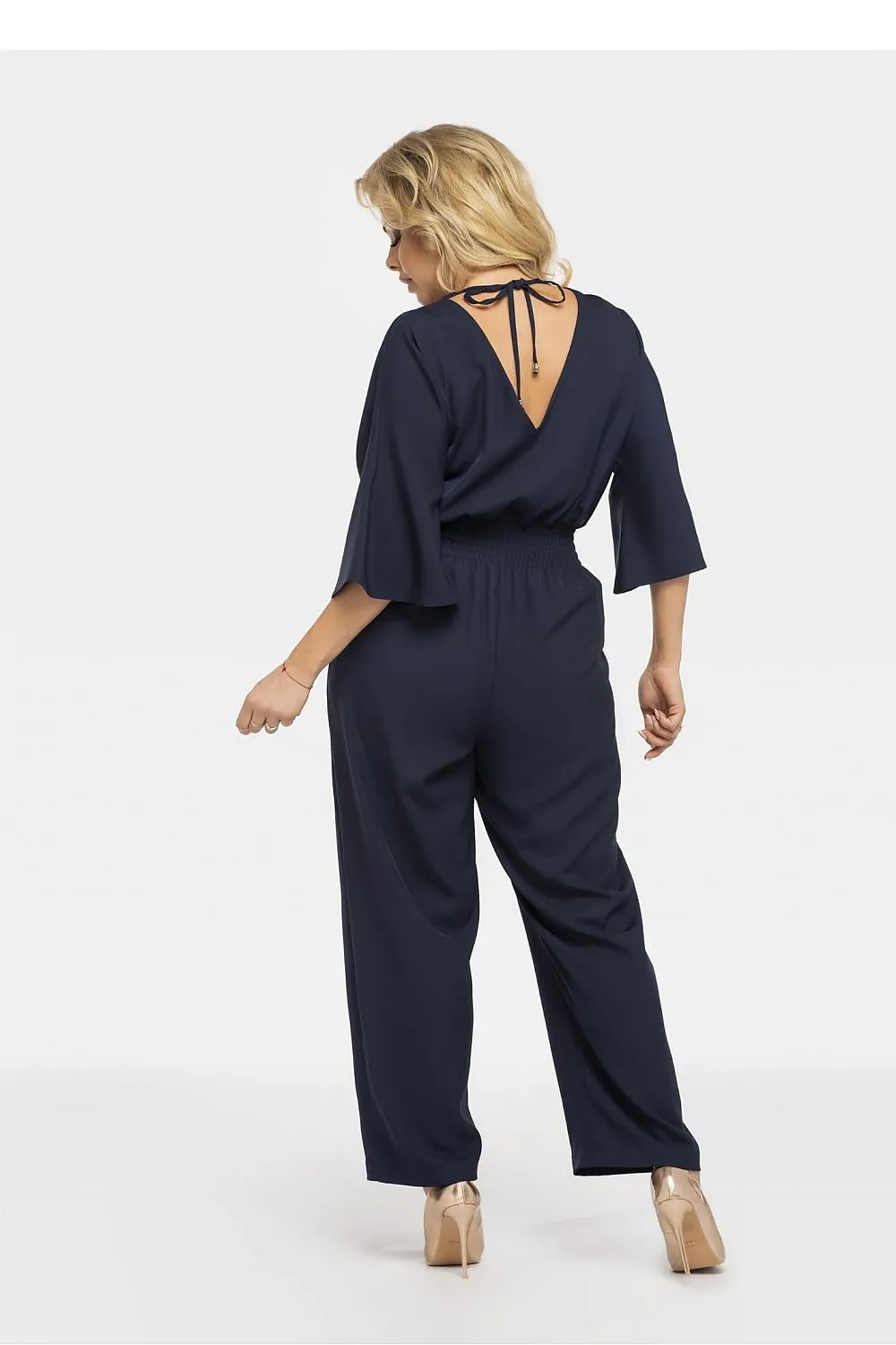JTDF Elegant Draped Jumpsuit