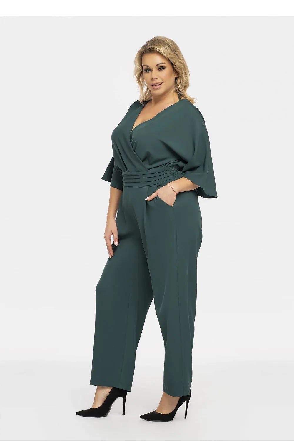 JTDF Elegant Draped Jumpsuit