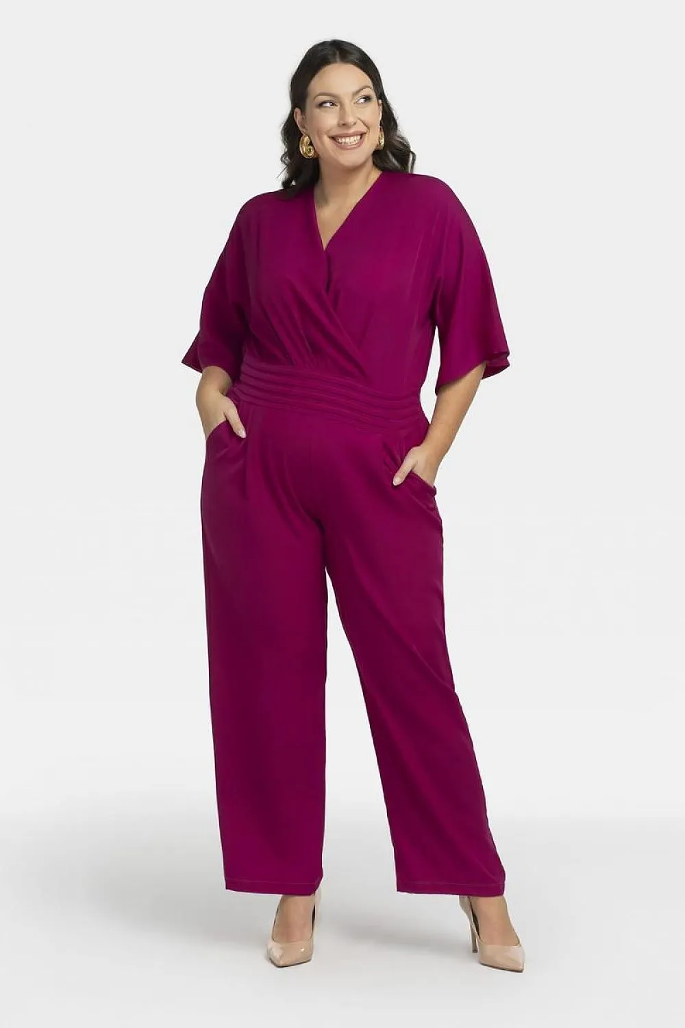 JTDF Elegant Draped Jumpsuit