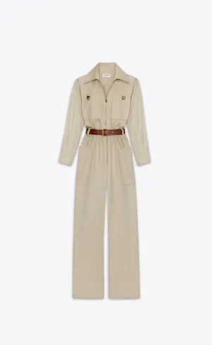 Jumpsuit In Cotton Twill