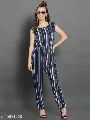 JumpsuitsWomens Printed Western Jumpsuit Classic Partywear Women Jumpsuits