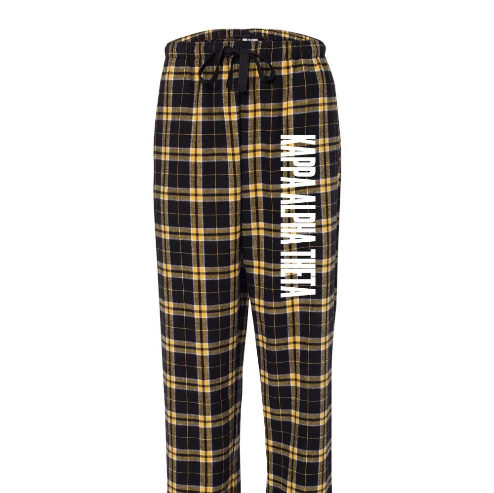 Kappa Alpha Theta Flannel Pants